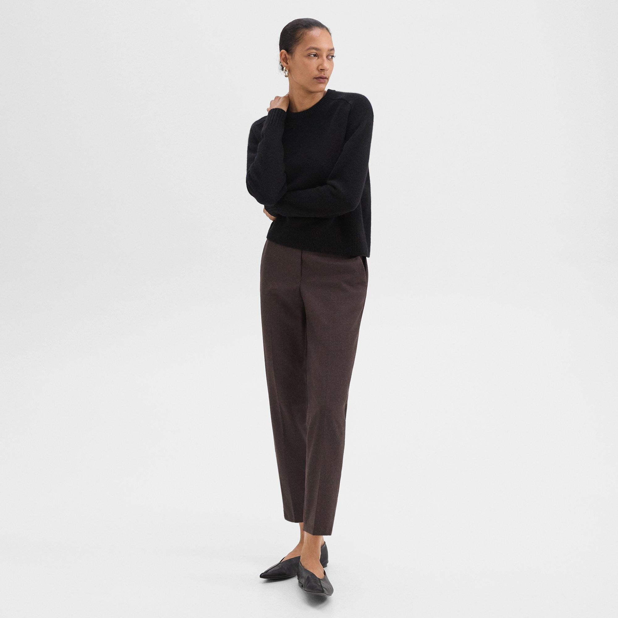 Treeca Pull-On Pant in Sleek Flannel