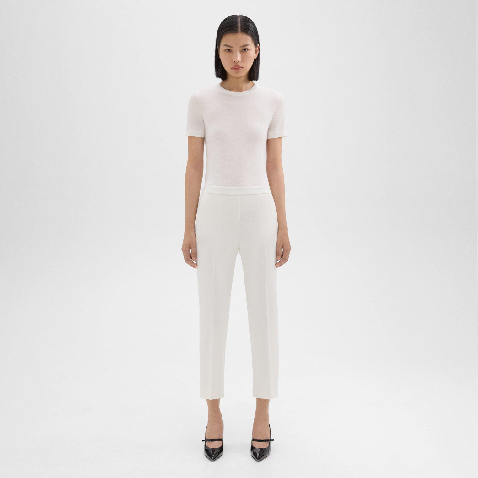 Shop Theory Treeca Pull-On Ankle Trousers