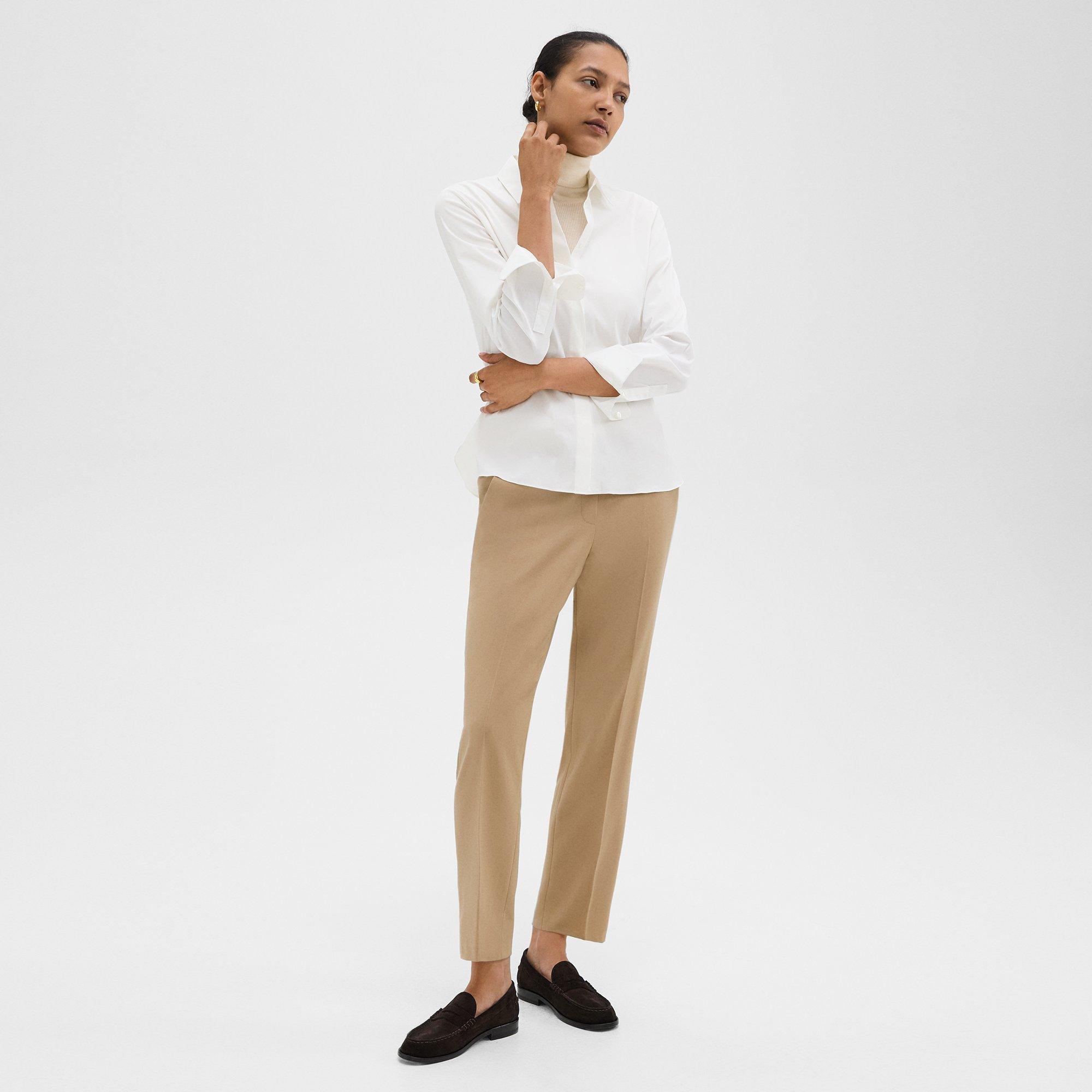 Treeca Pull-On Pant in Sleek Flannel