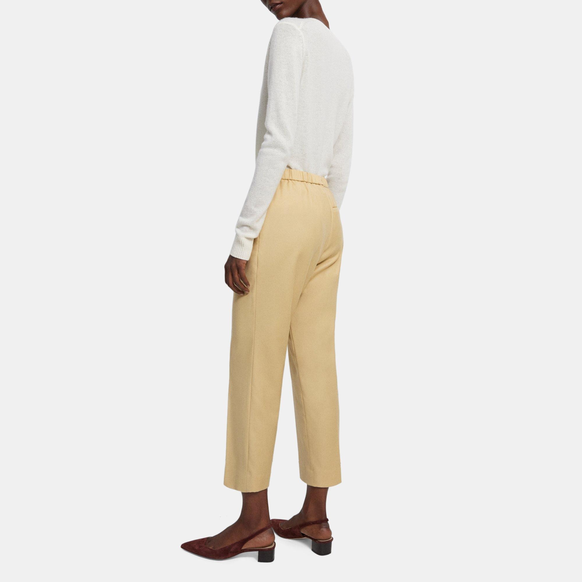 Treeca Pull-On Pant in Sleek Flannel
