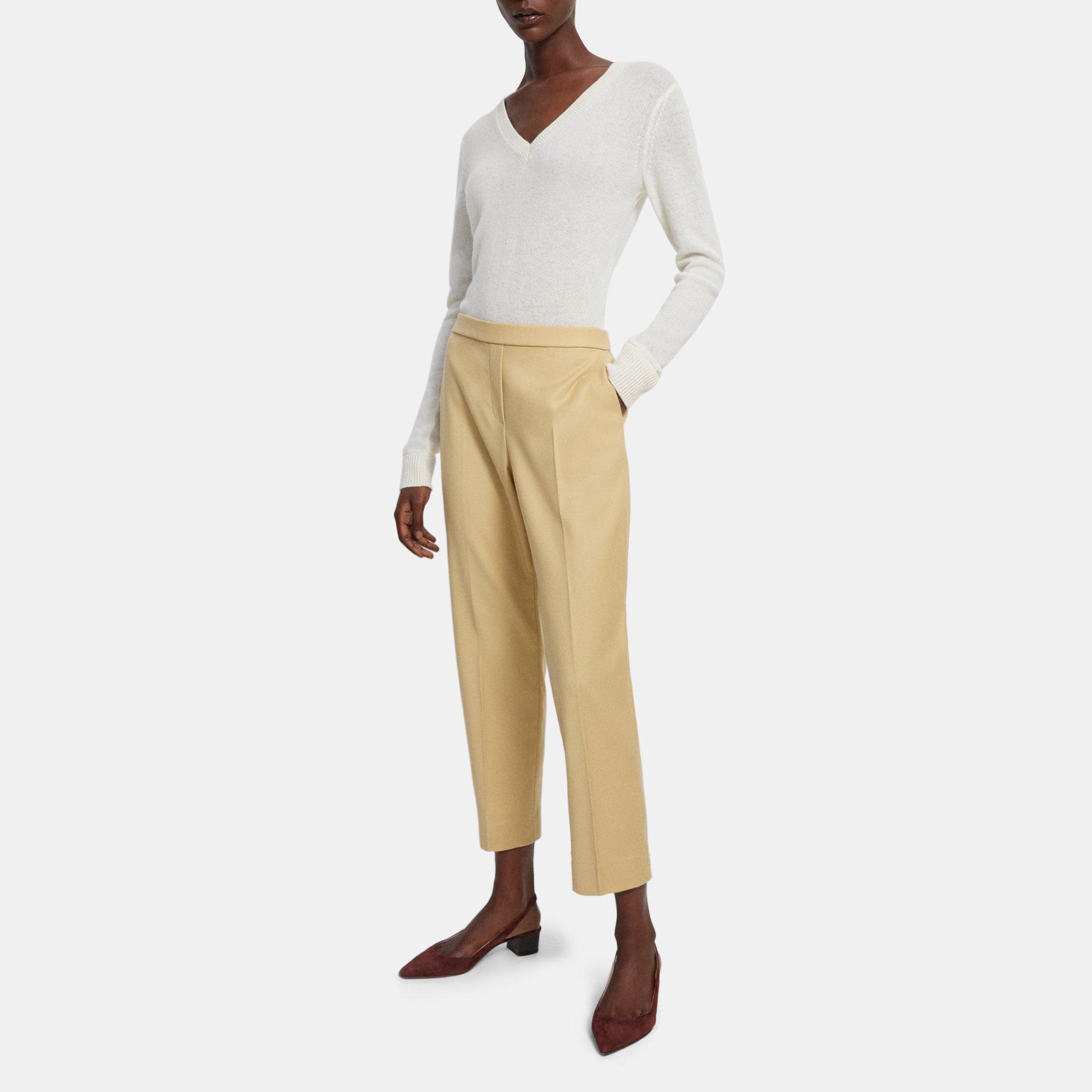 Treeca Pull-On Pant in Sleek Flannel