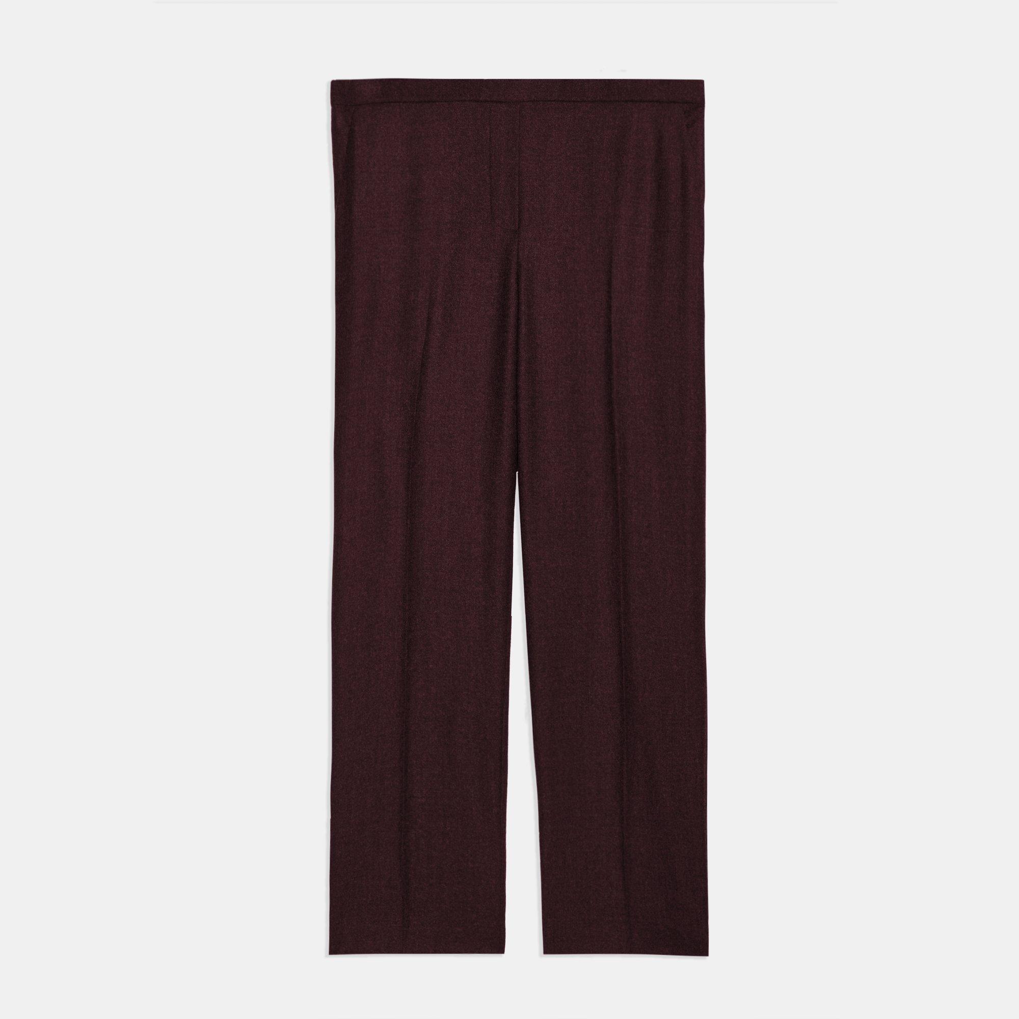 Treeca Pull-On Pant in Sleek Flannel