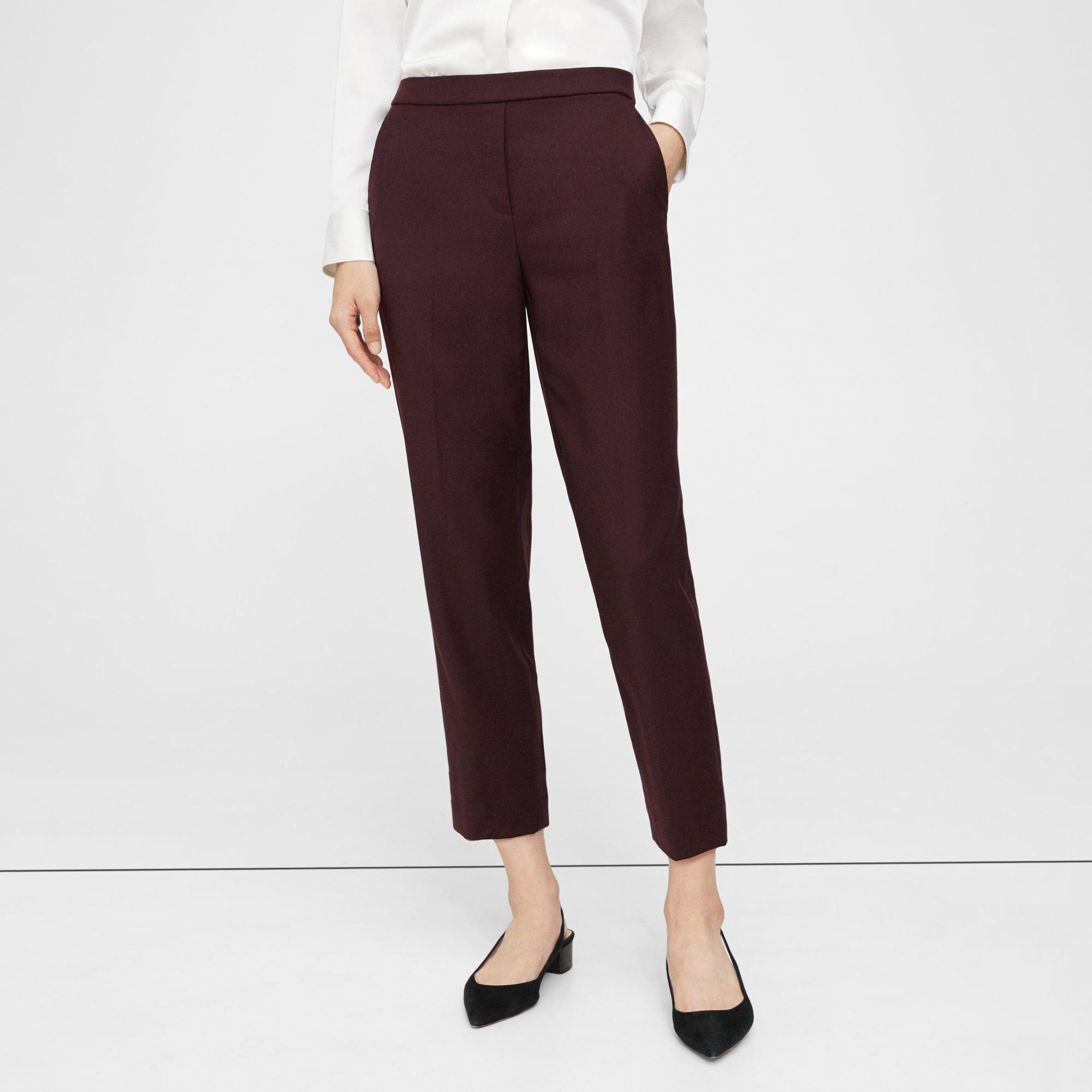 Treeca Pull-On Pant in Sleek Flannel