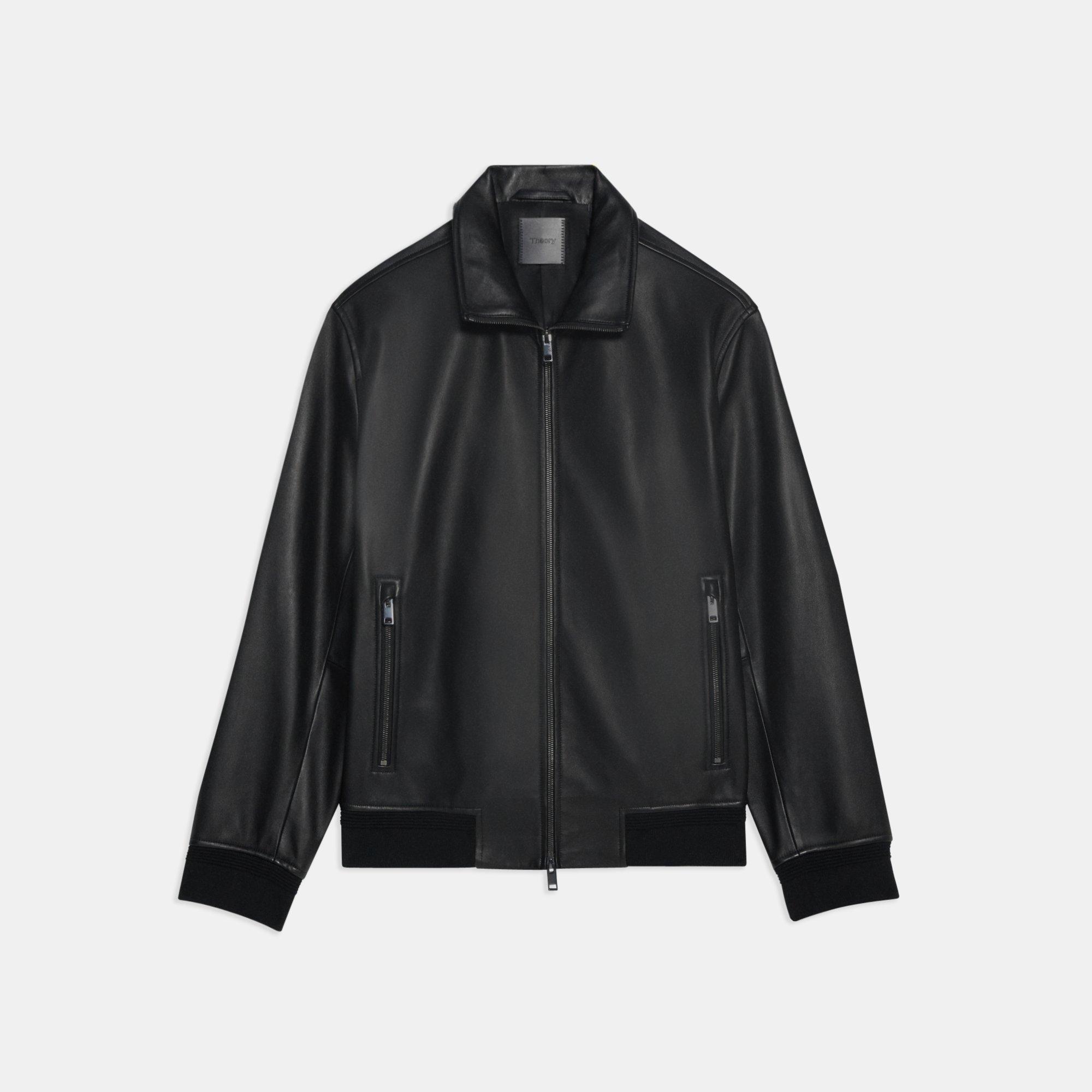 Leather Marco Jacket | Theory