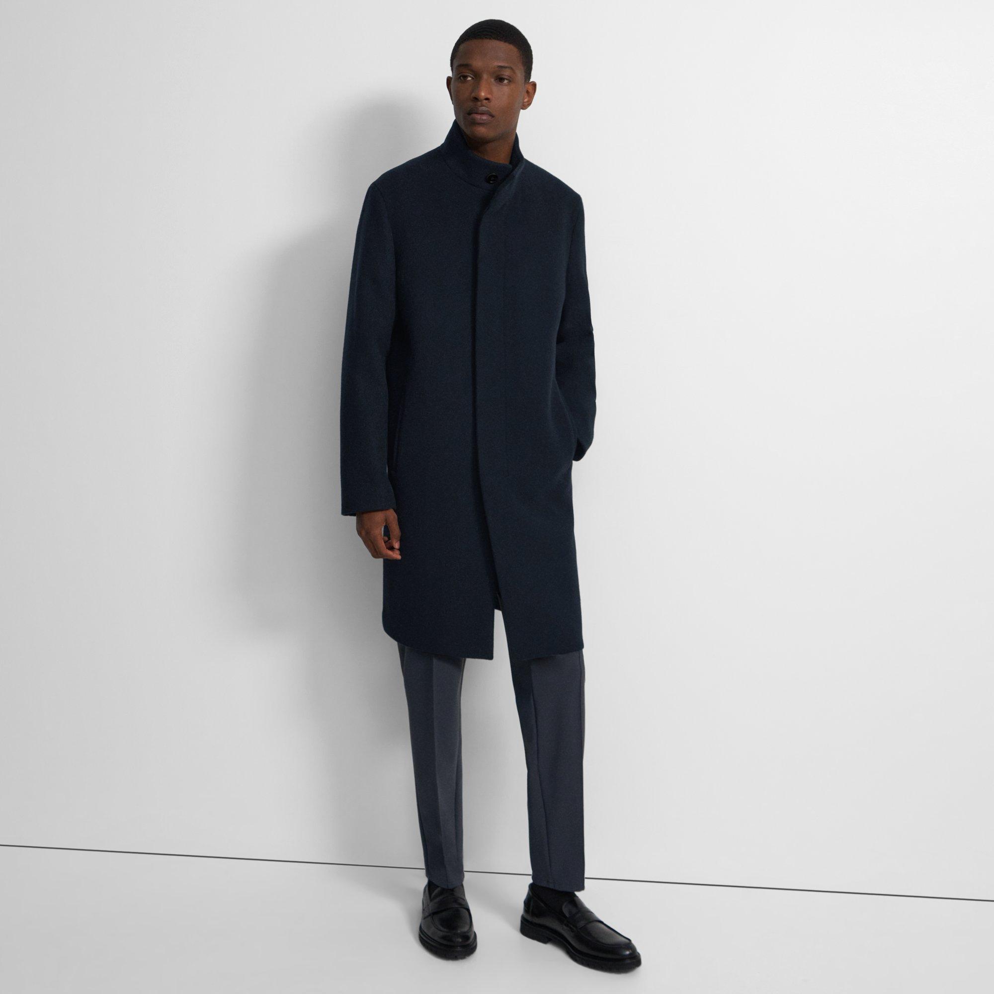 Belvin Coat in Recycled Wool Melton