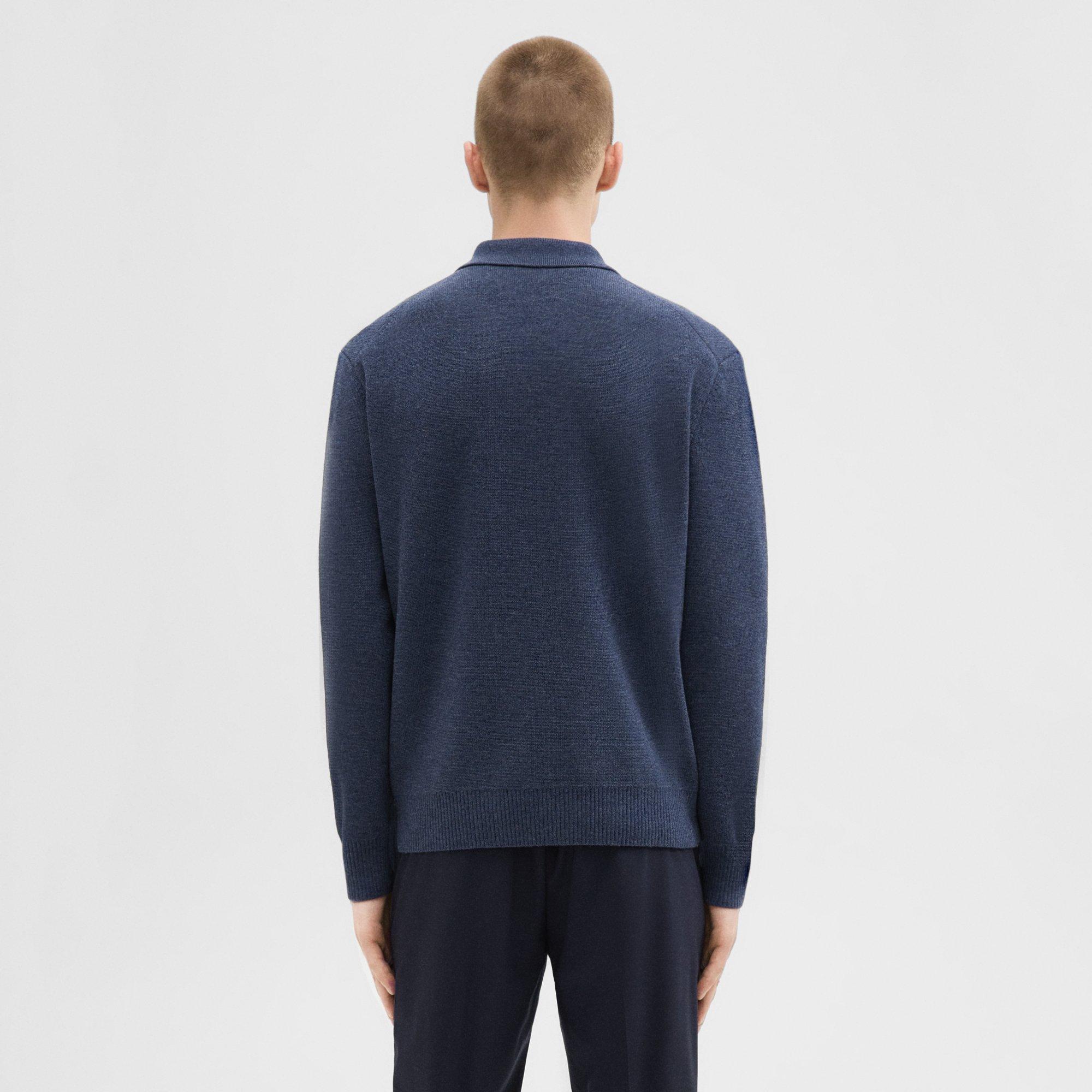 Cameron Full-Zip Sweater in Merino Wool