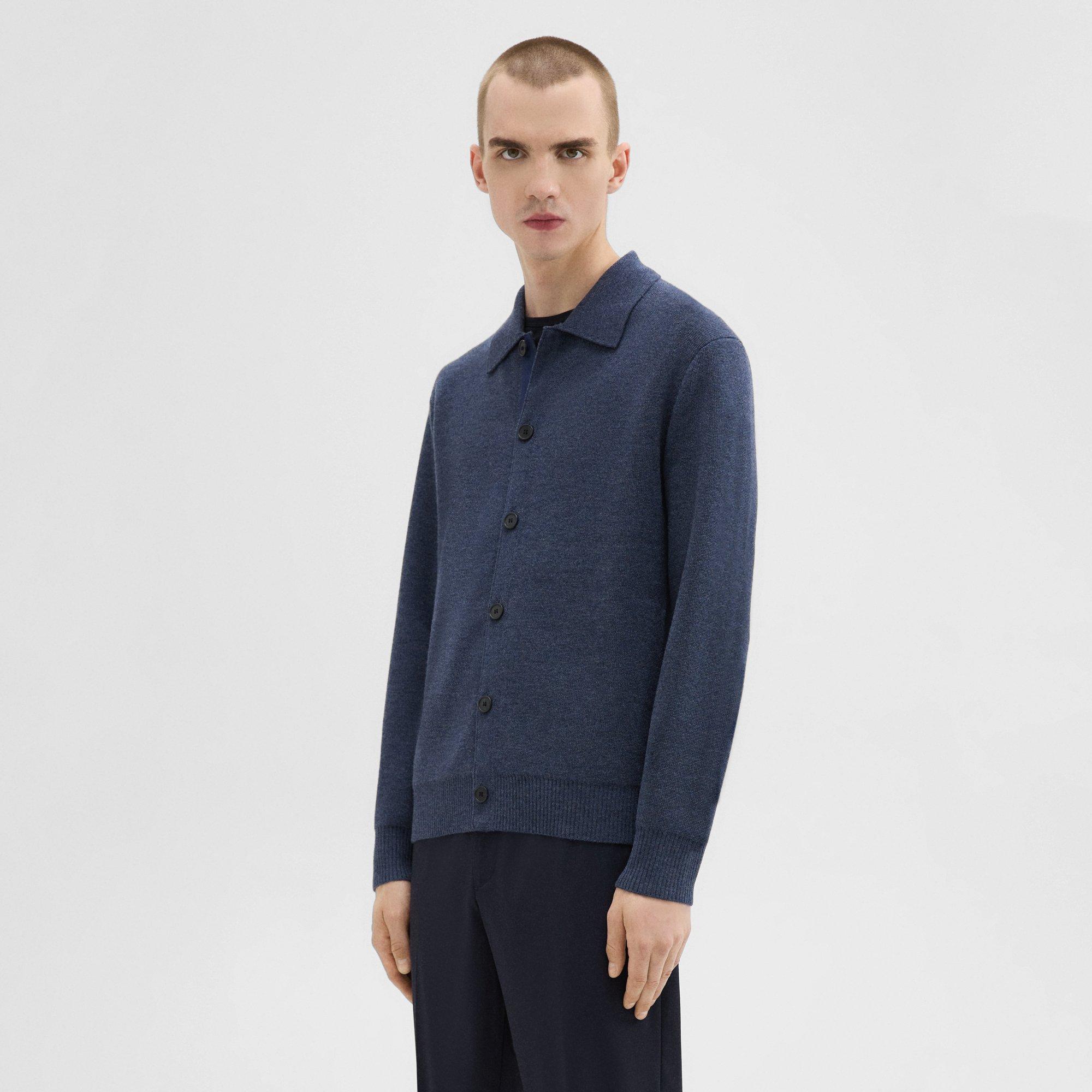 Cameron Full-Zip Sweater in Merino Wool