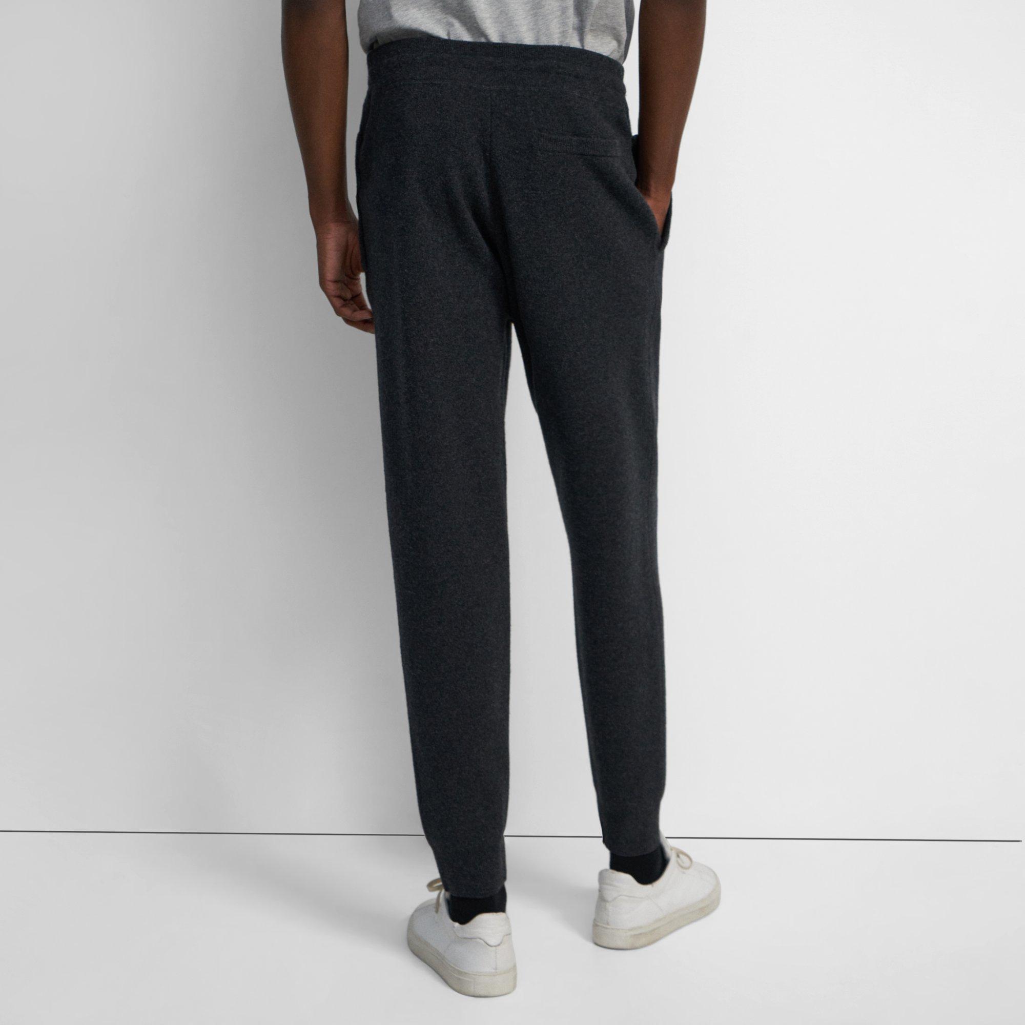 Wool-Cashmere Alcos Tapered Pant | Theory