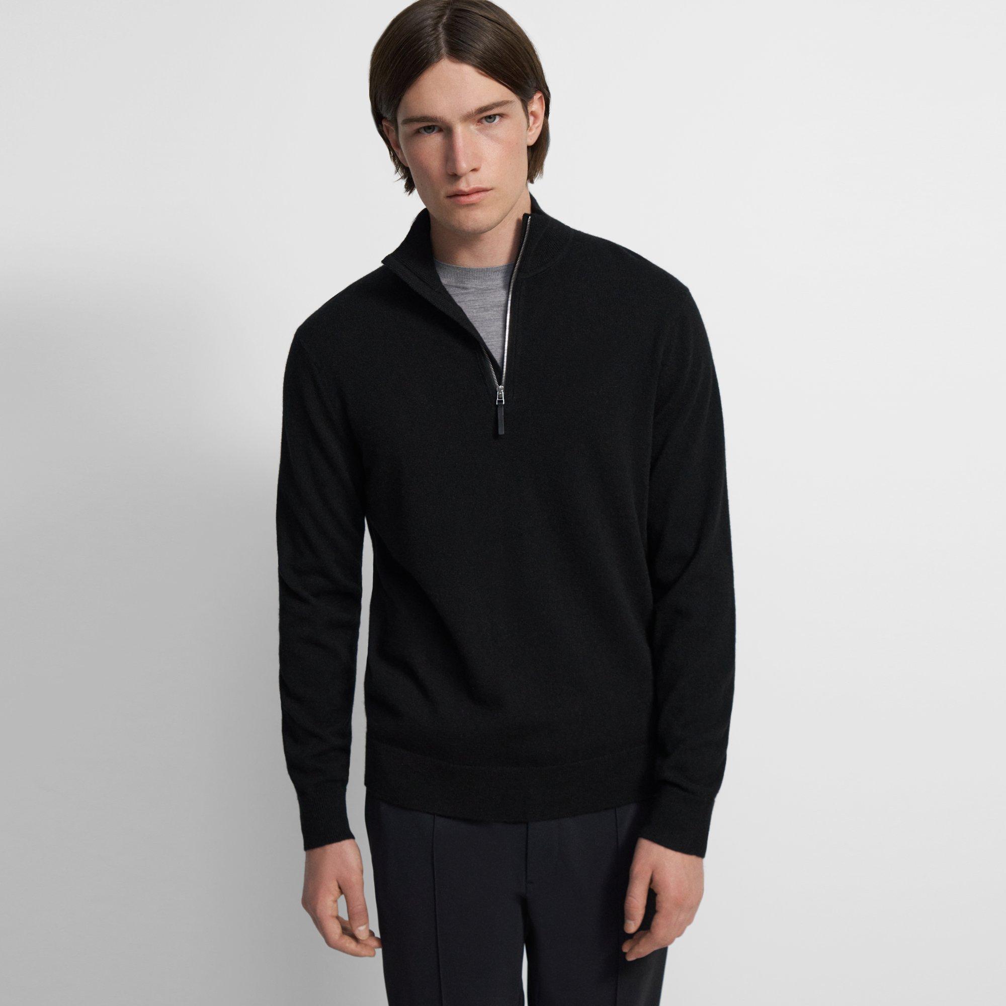 Cashmere Hilles Quarter-Zip Sweater | Theory