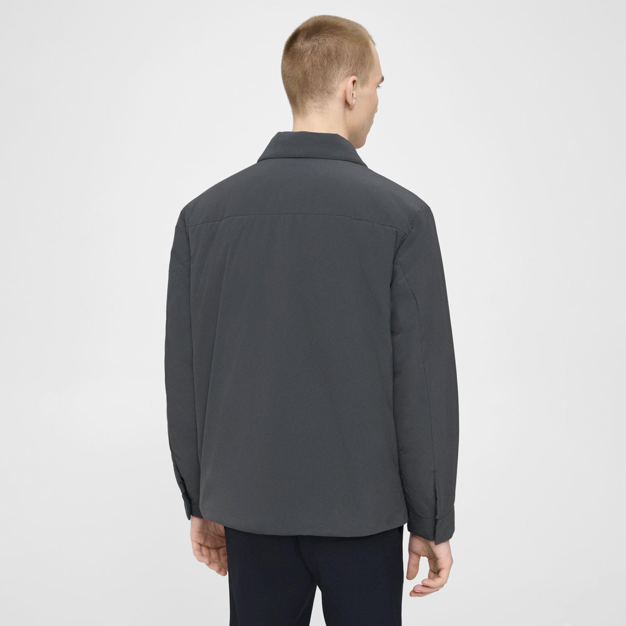 Danny Zip Jacket in Paper Nylon