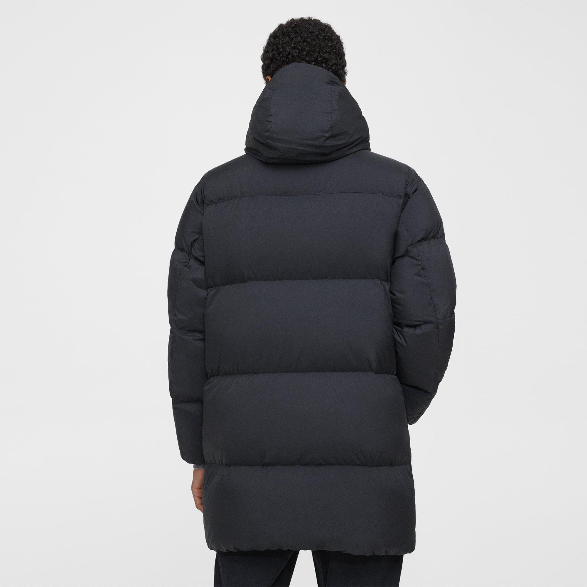 Declan Puffer Coat in Water-Resistant Nylon