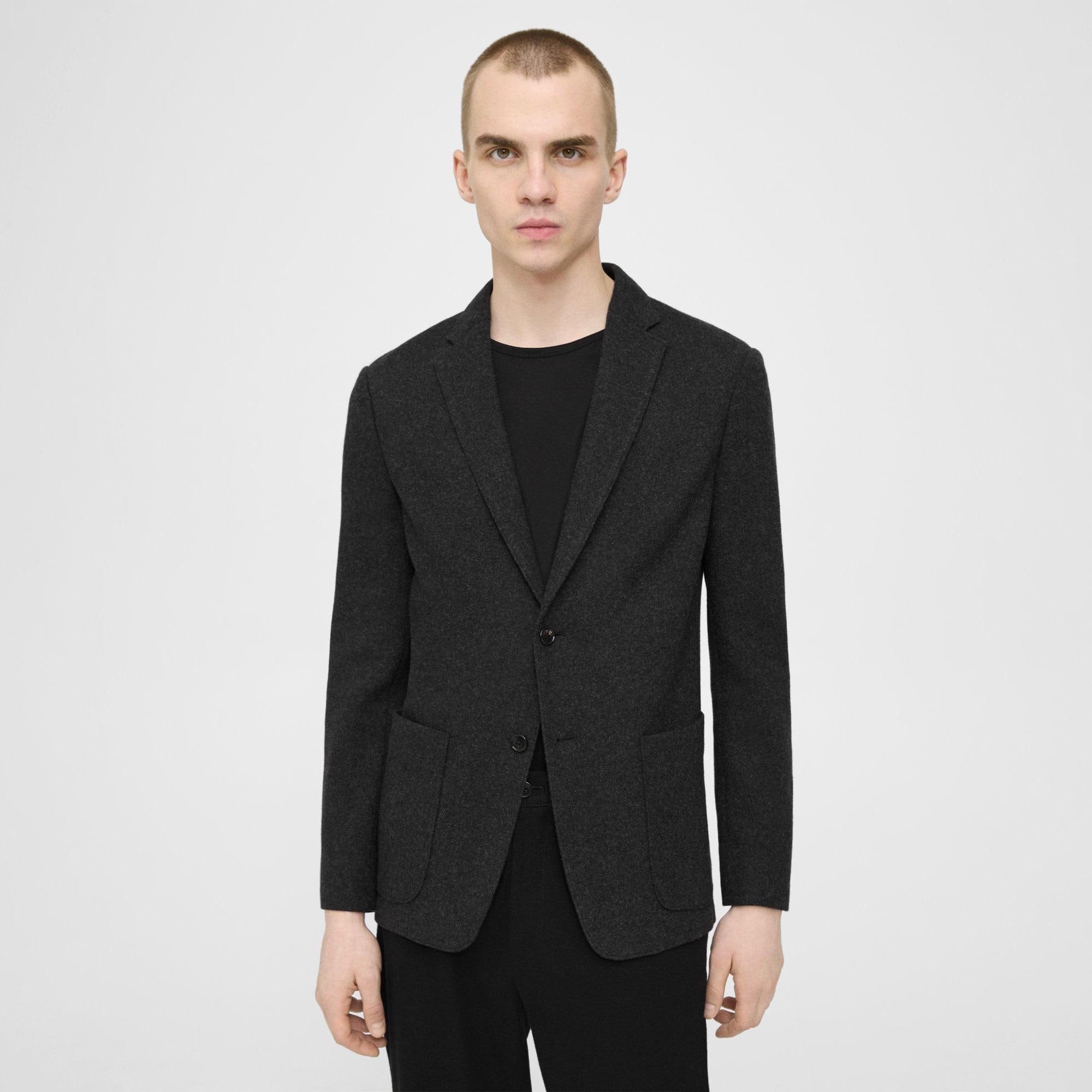 Double Wool Jersey Clinton Blazer | Theory