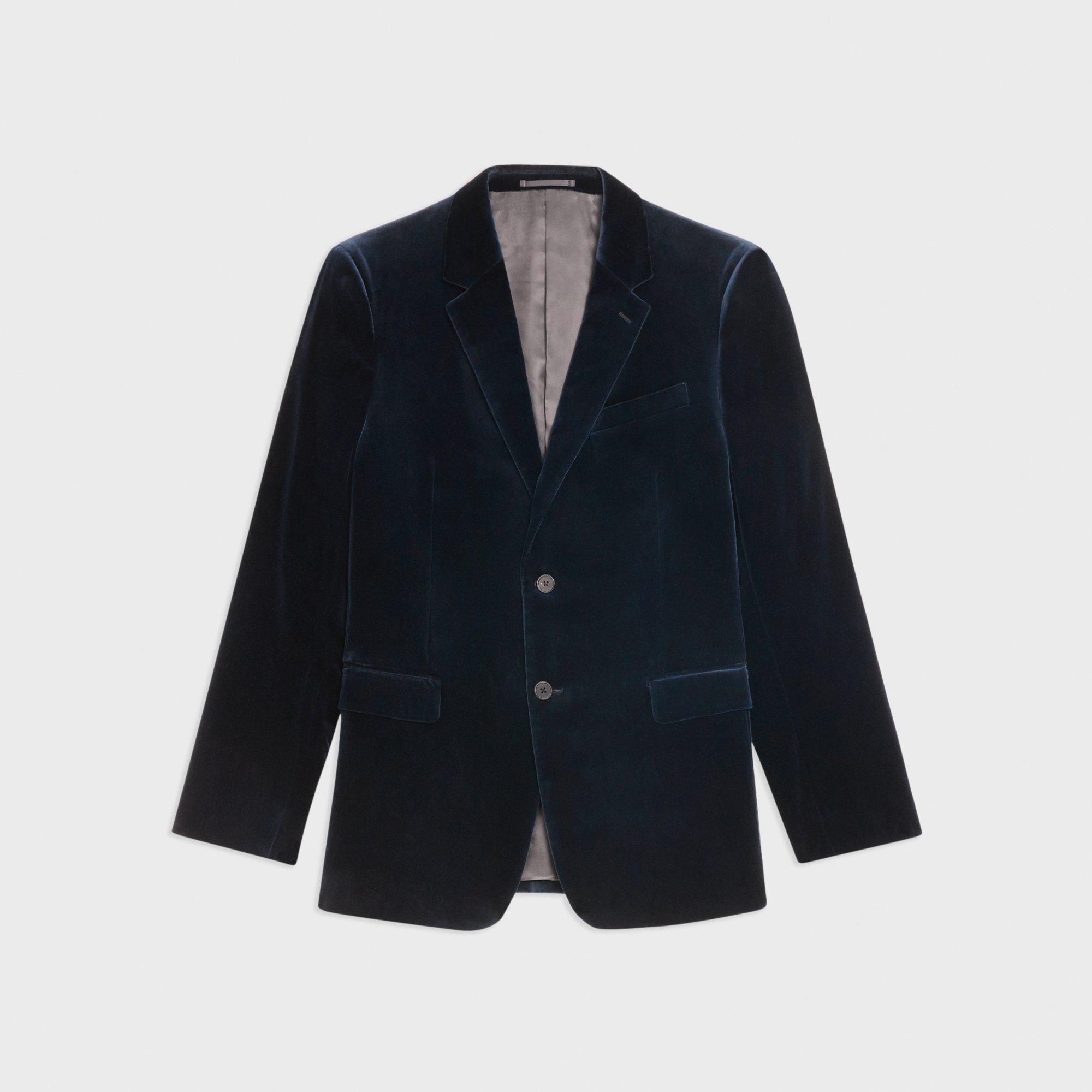 Chambers Blazer in Stretch Velvet