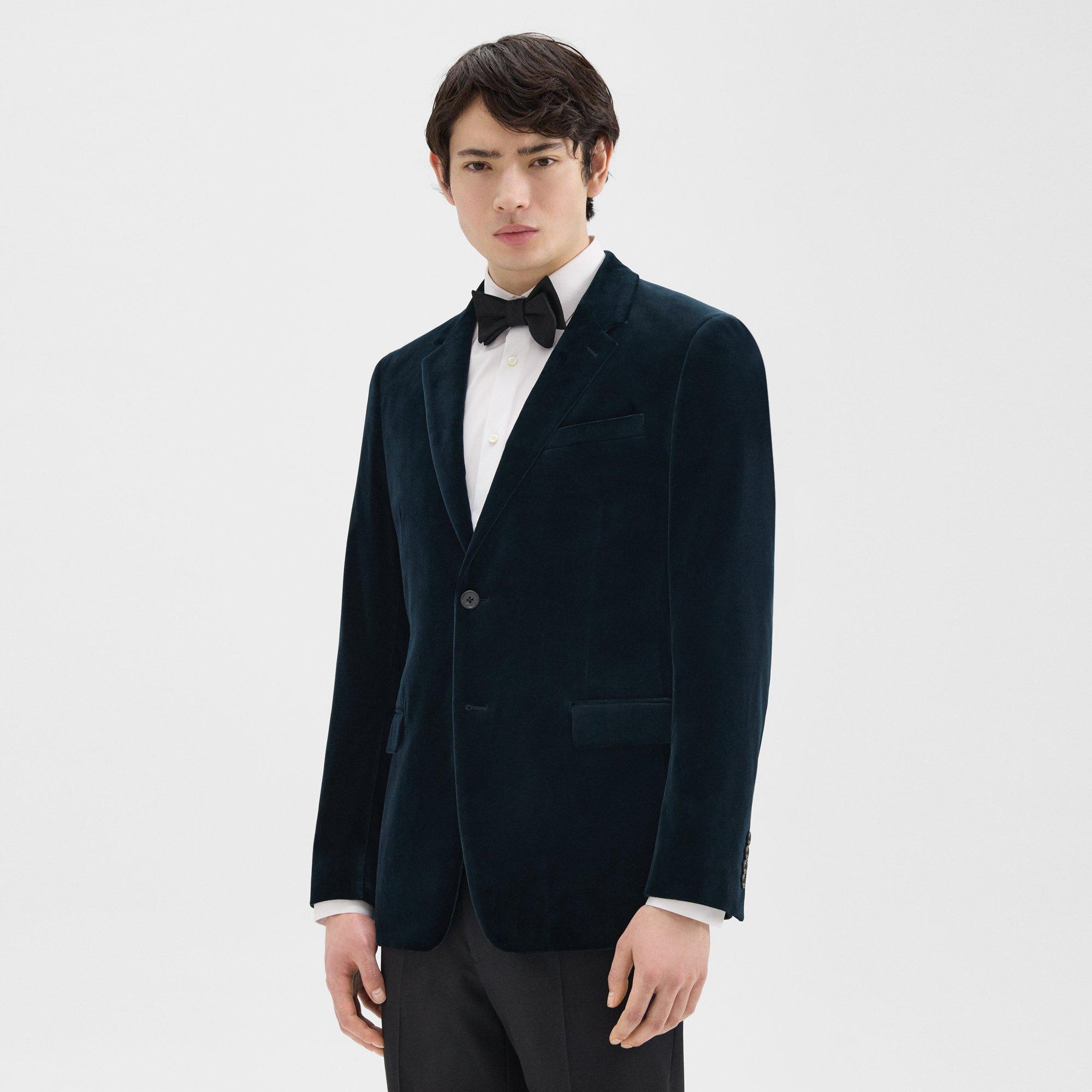 Chambers Blazer in Stretch Velvet