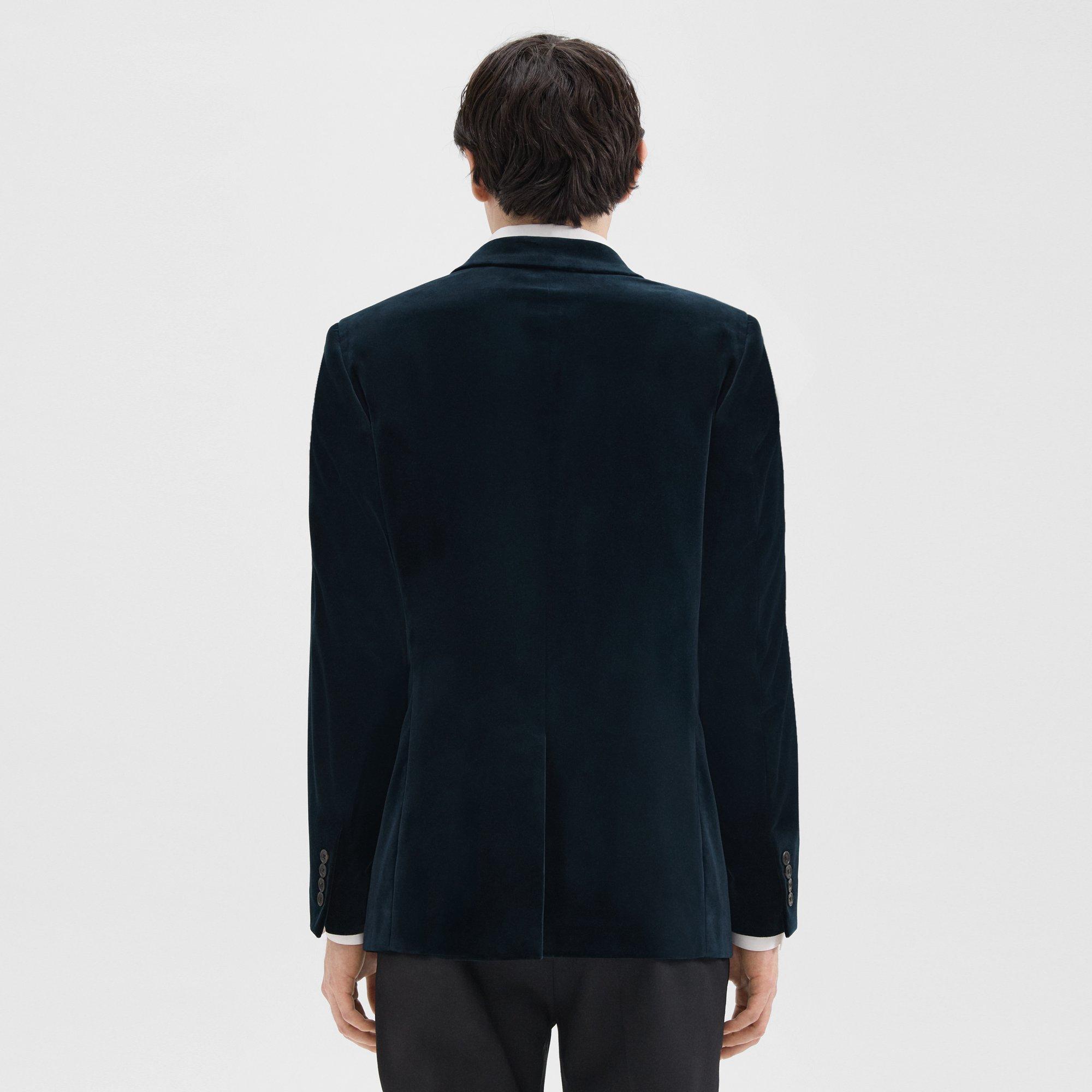 Chambers Blazer in Stretch Velvet