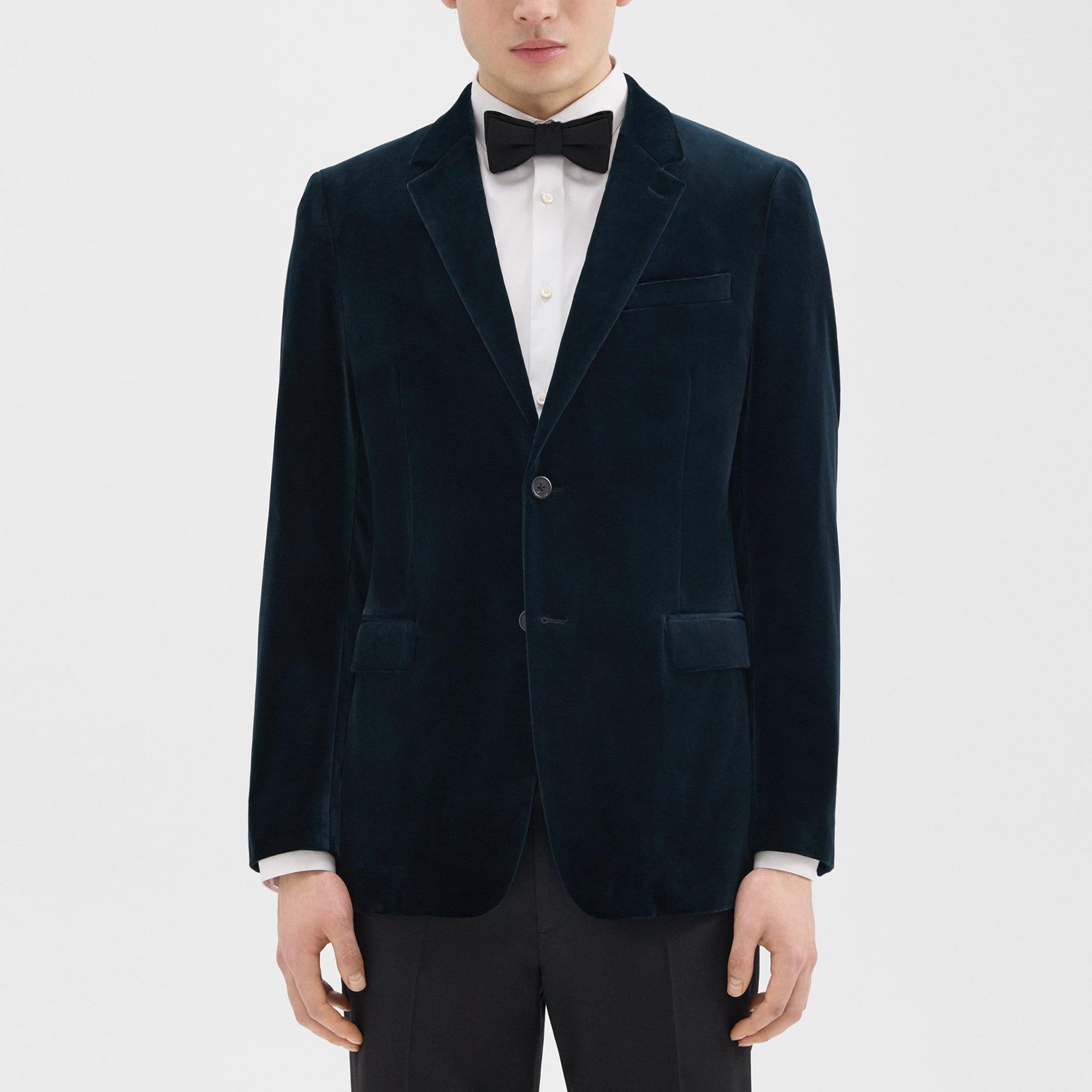 Chambers Blazer in Stretch Velvet