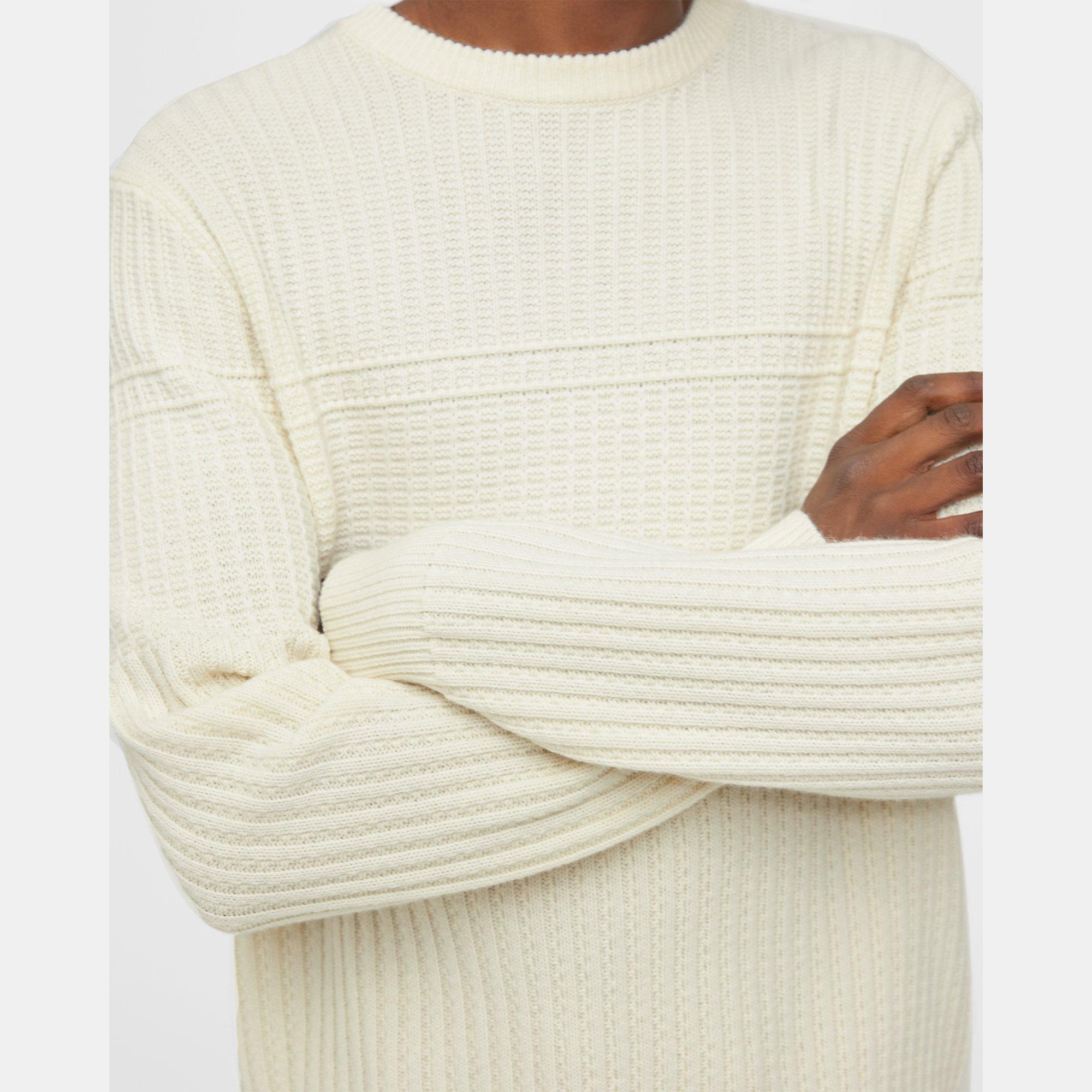 Lamar Crewneck Sweater in Wool-Cashmere