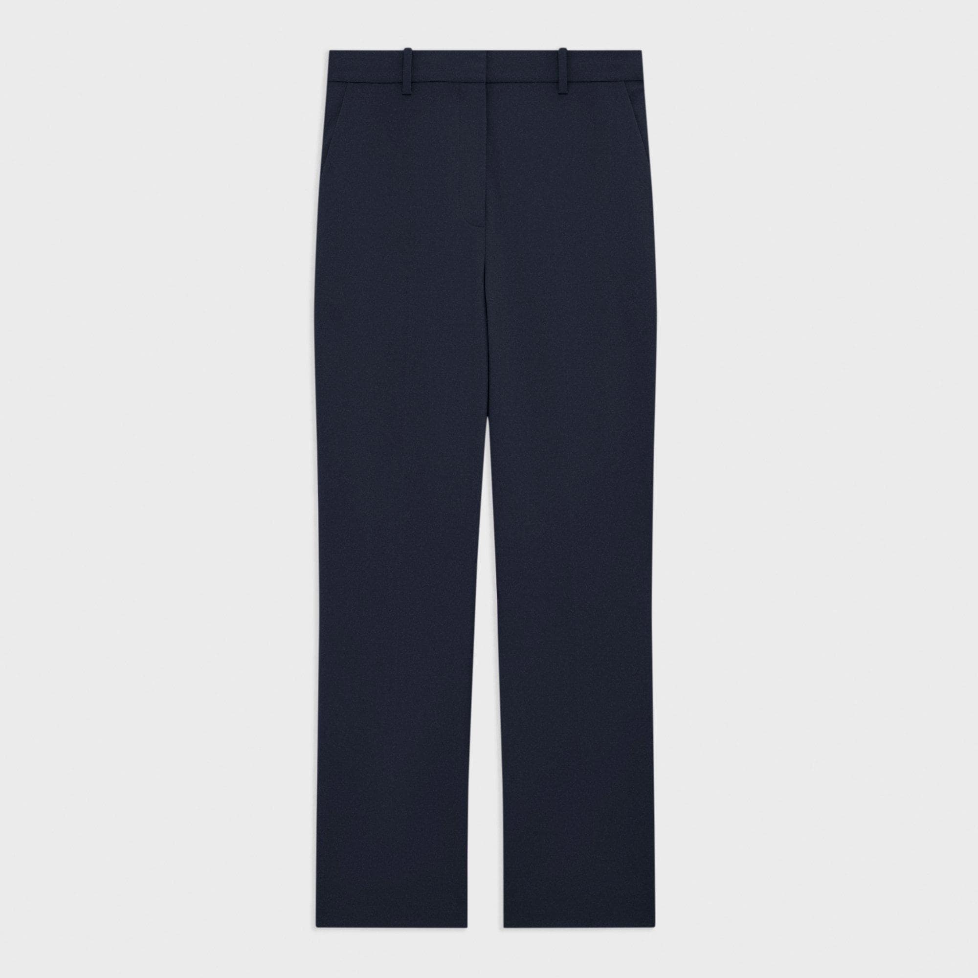 Theory Solid Black Wool Pants Size 4 - 81% off