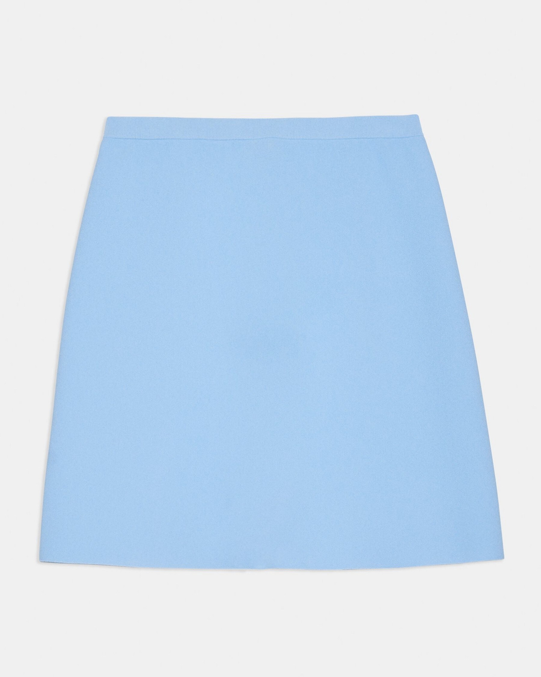 Mini Skirt in Crepe Knit