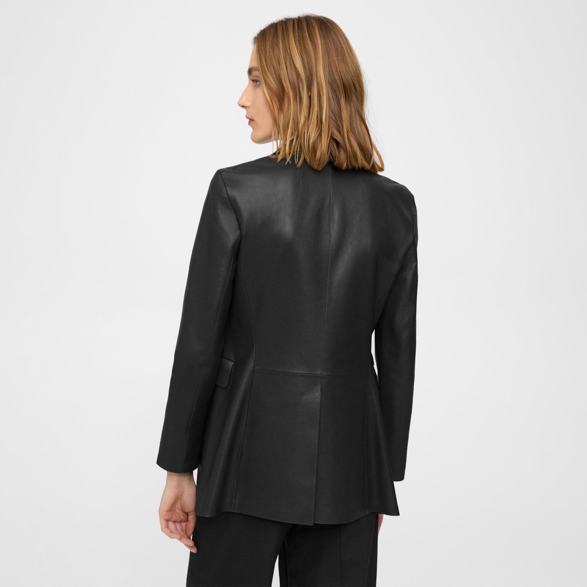 Etiennette Blazer in Leather