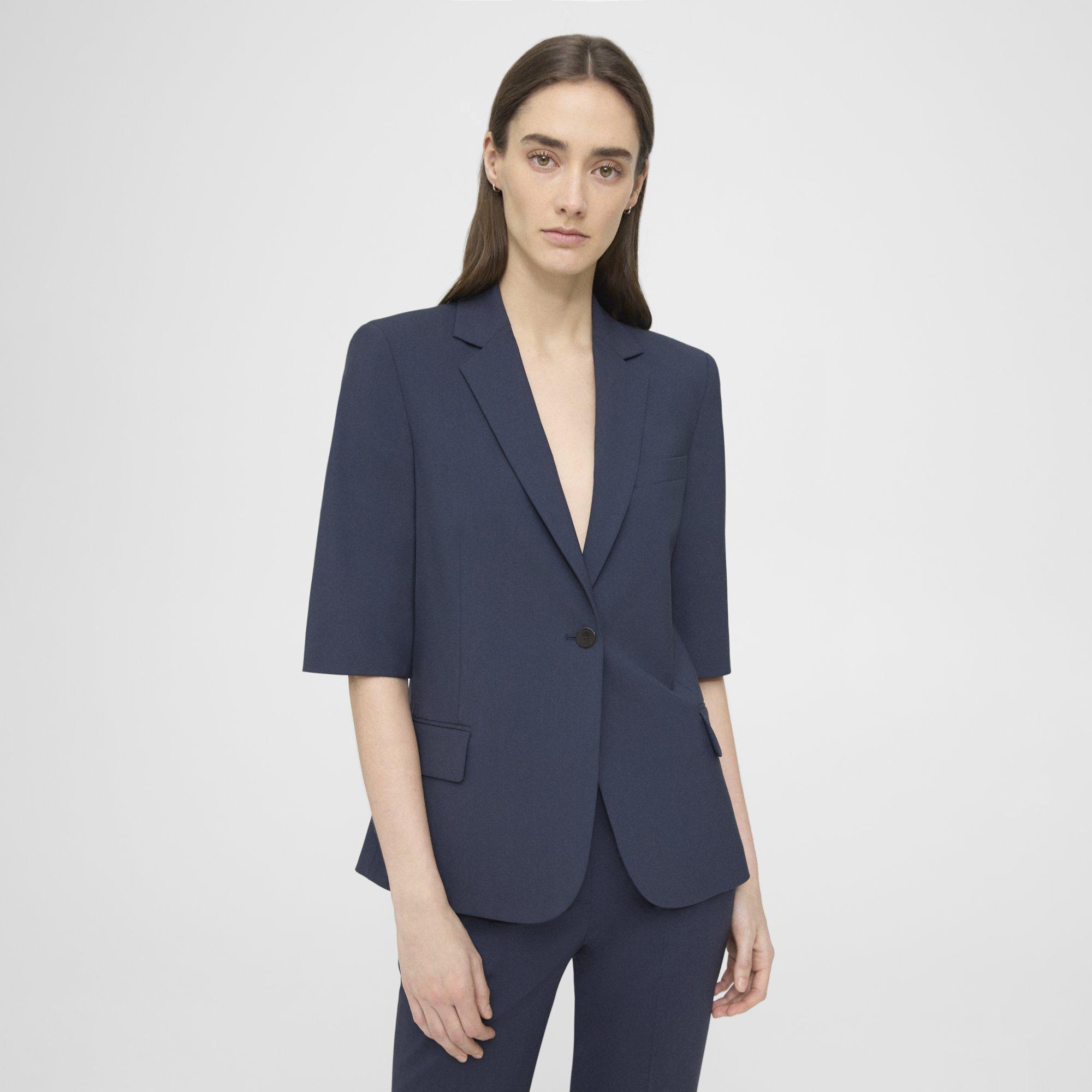 Theory hot sale navy blazer