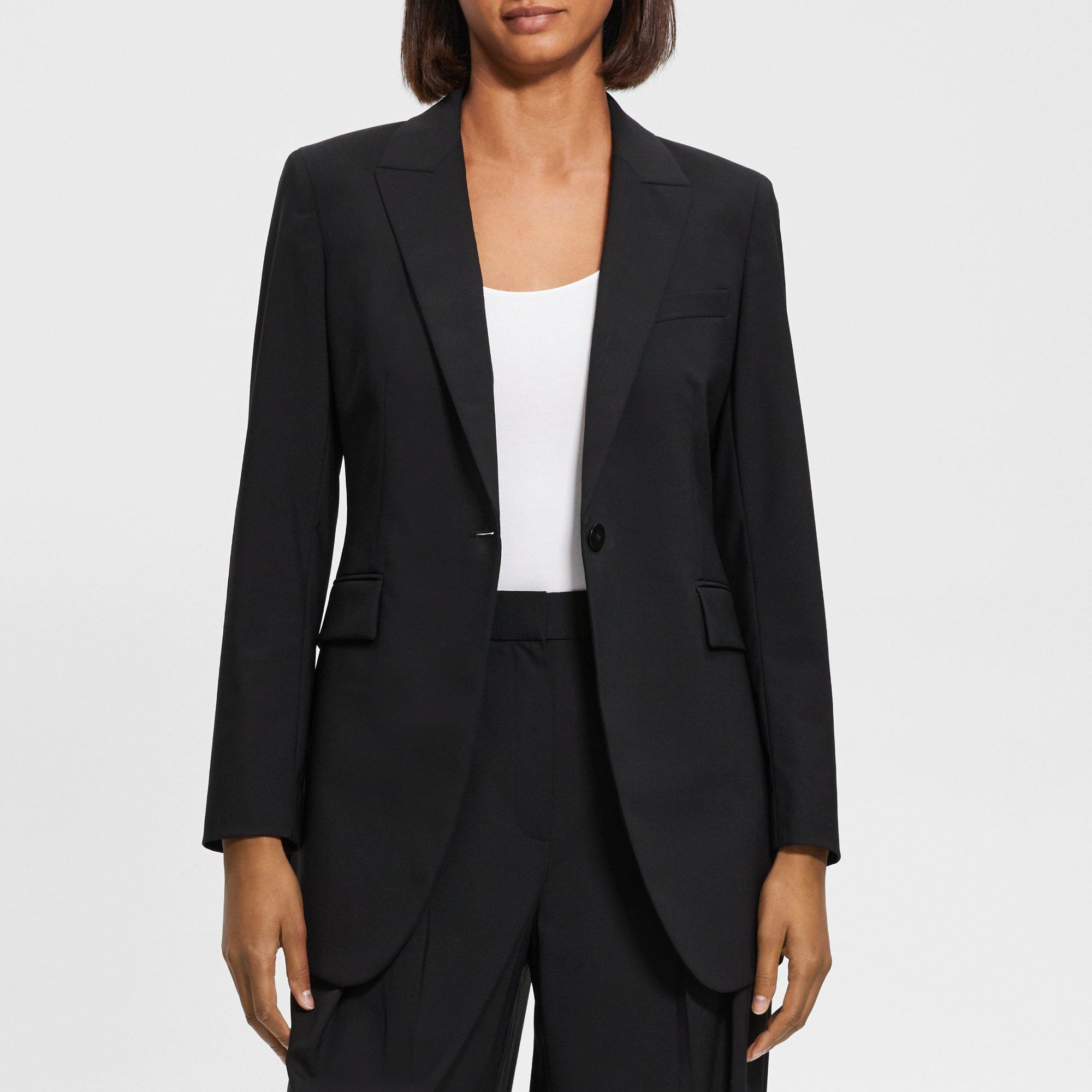 Etiennette Blazer aus Wolle mit Stretch-Anteil