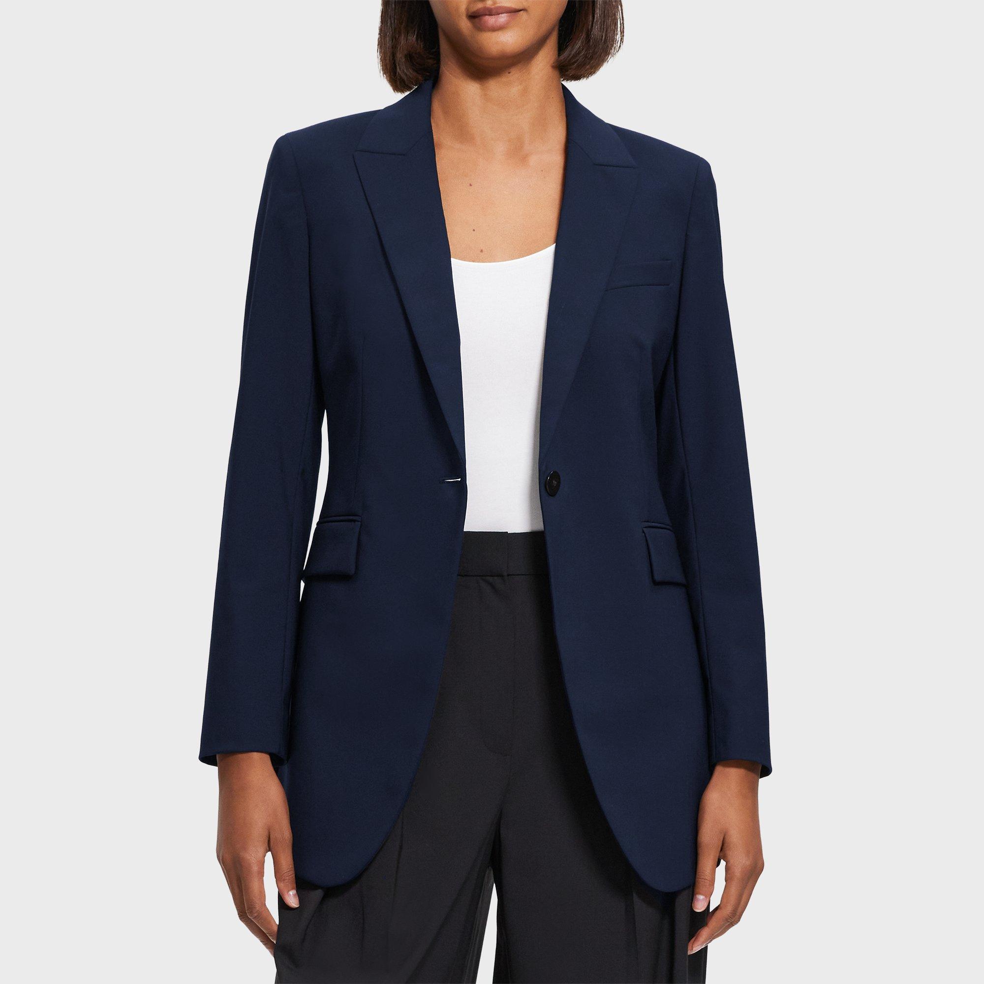 Etiennette Blazer in Stretch Wool