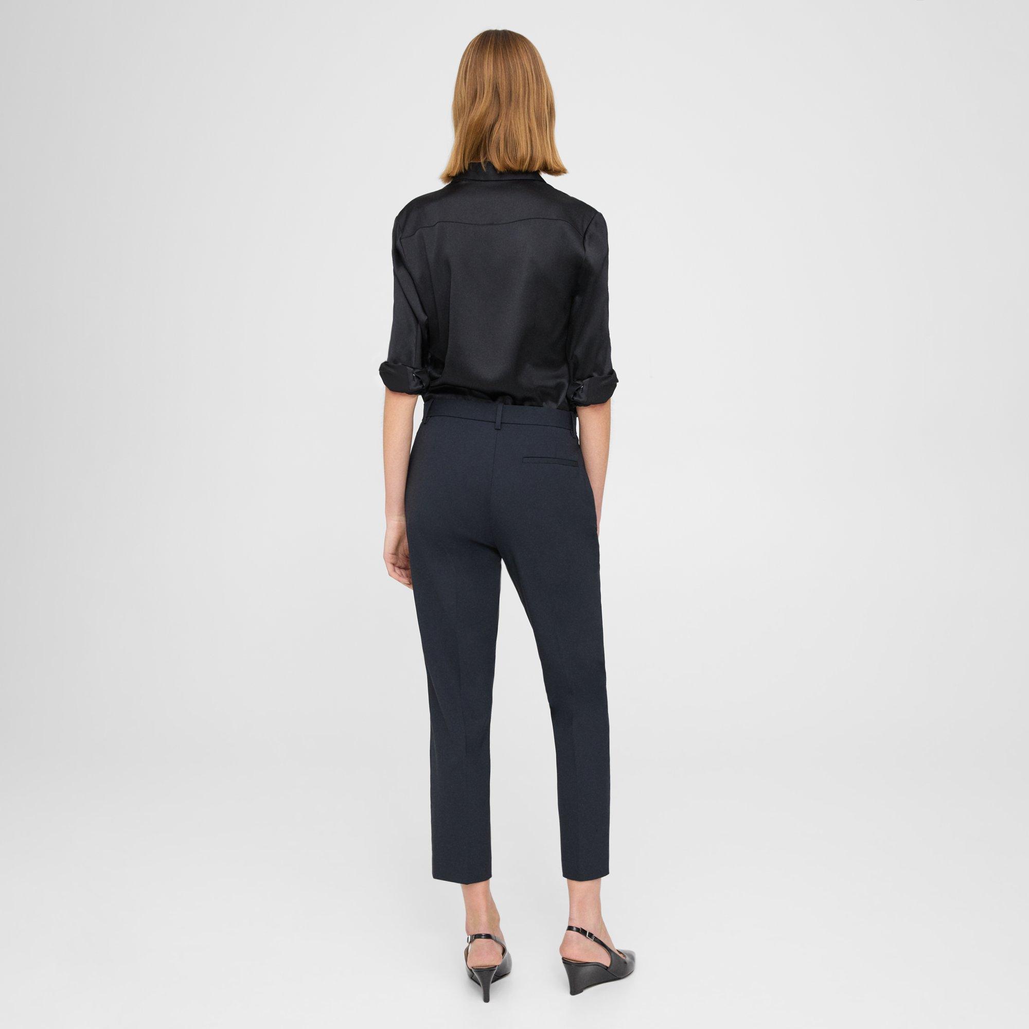 Treeca Pant in Stretch Wool