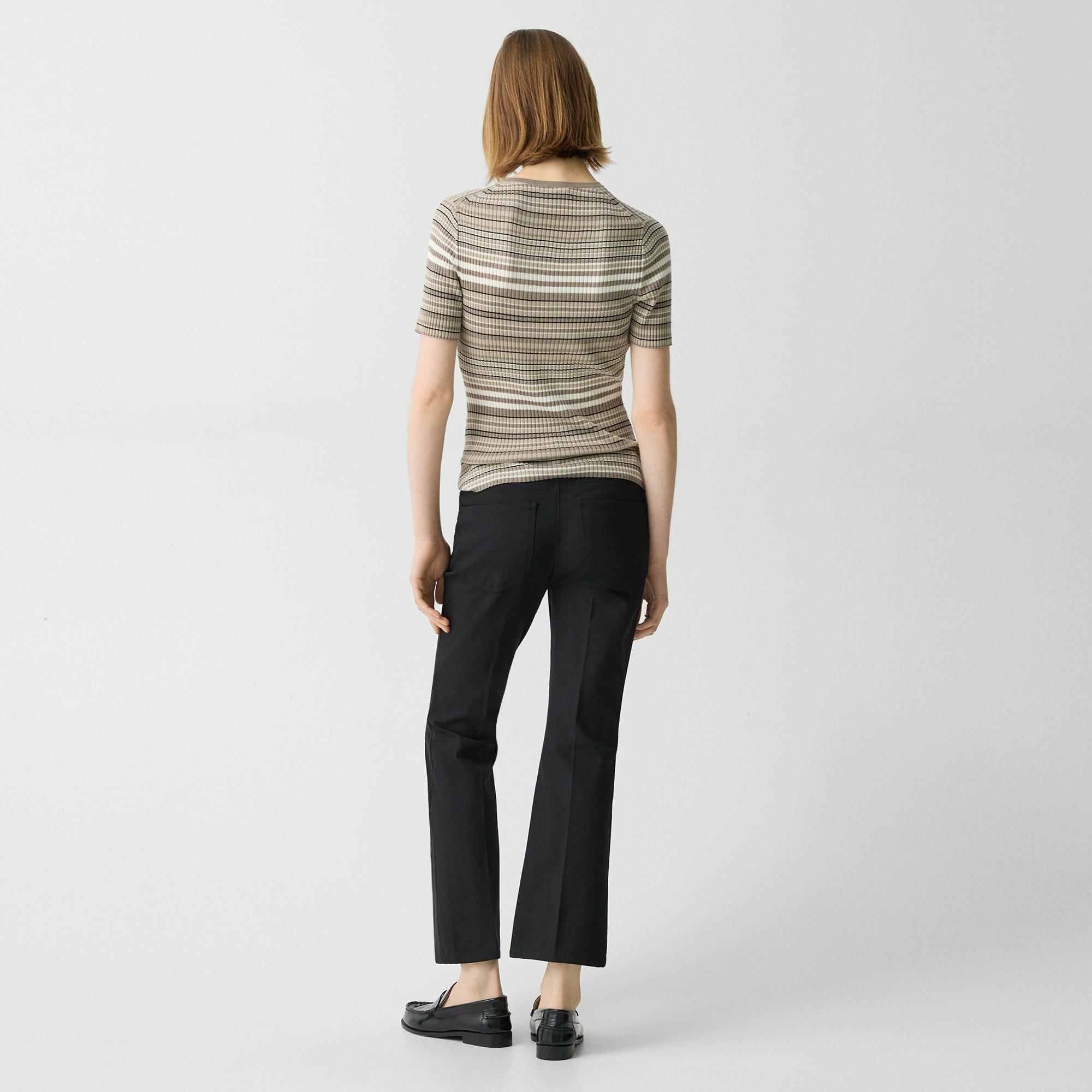 5-Pocket Kick Trousers in Stretch Cotton