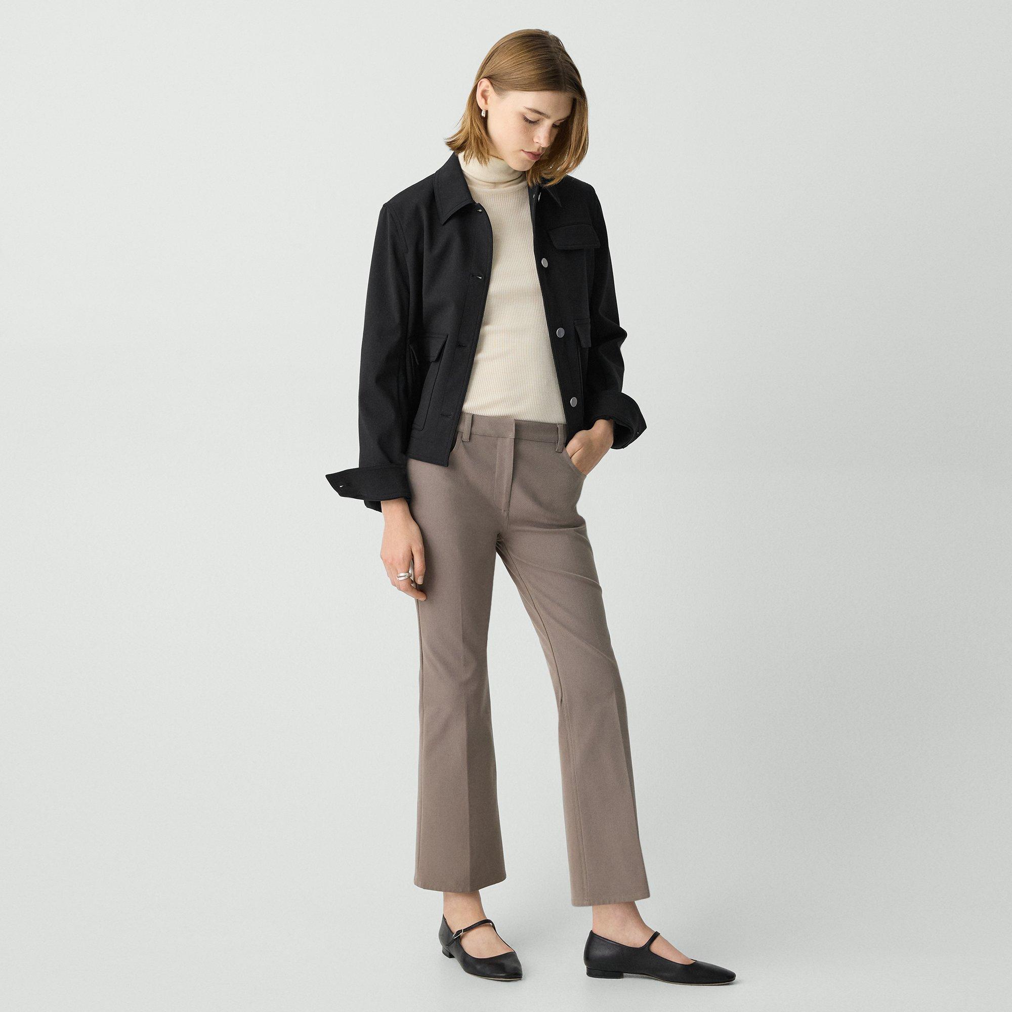 5-Pocket Kick Trousers in Stretch Cotton