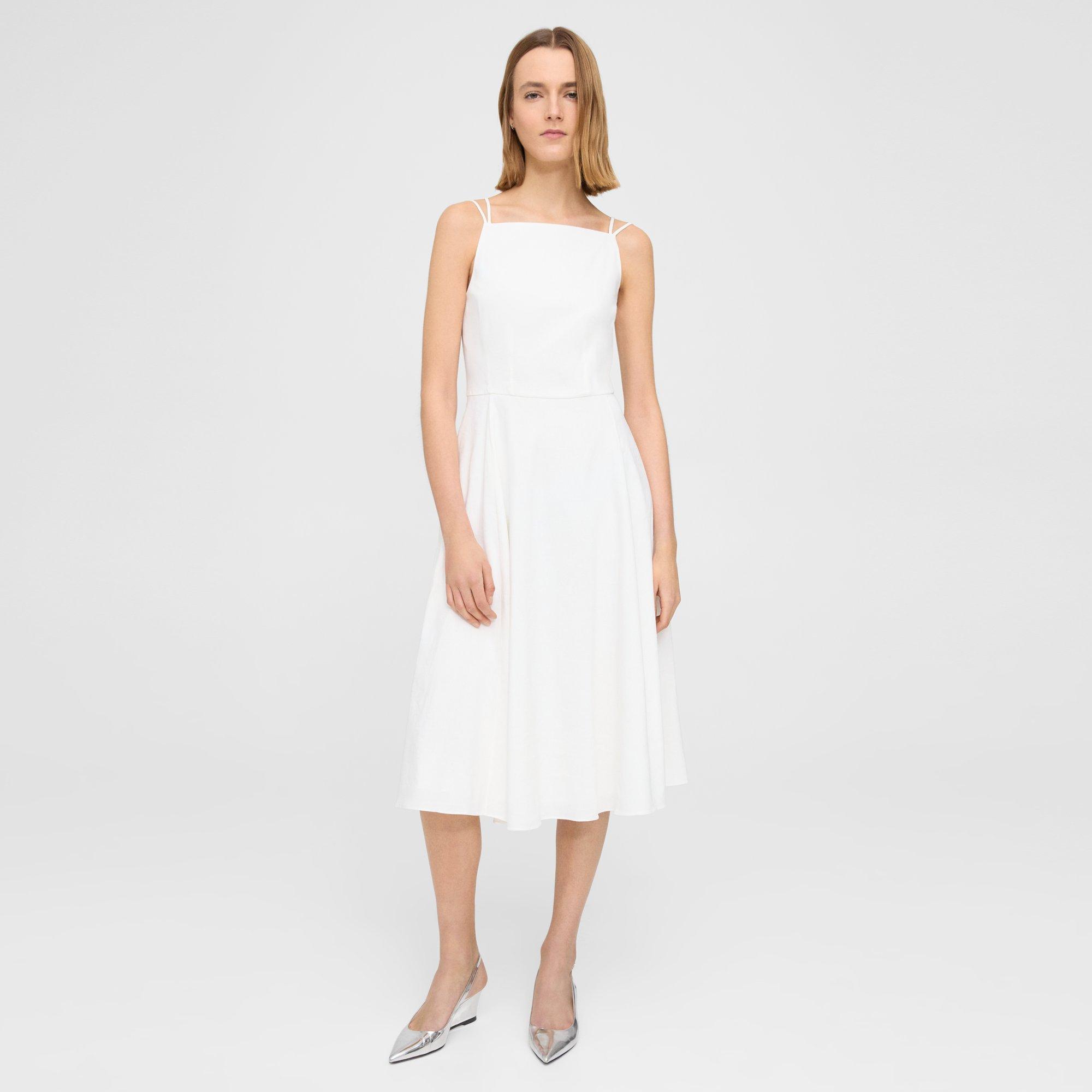 Square Neck Dress in Good Cotton