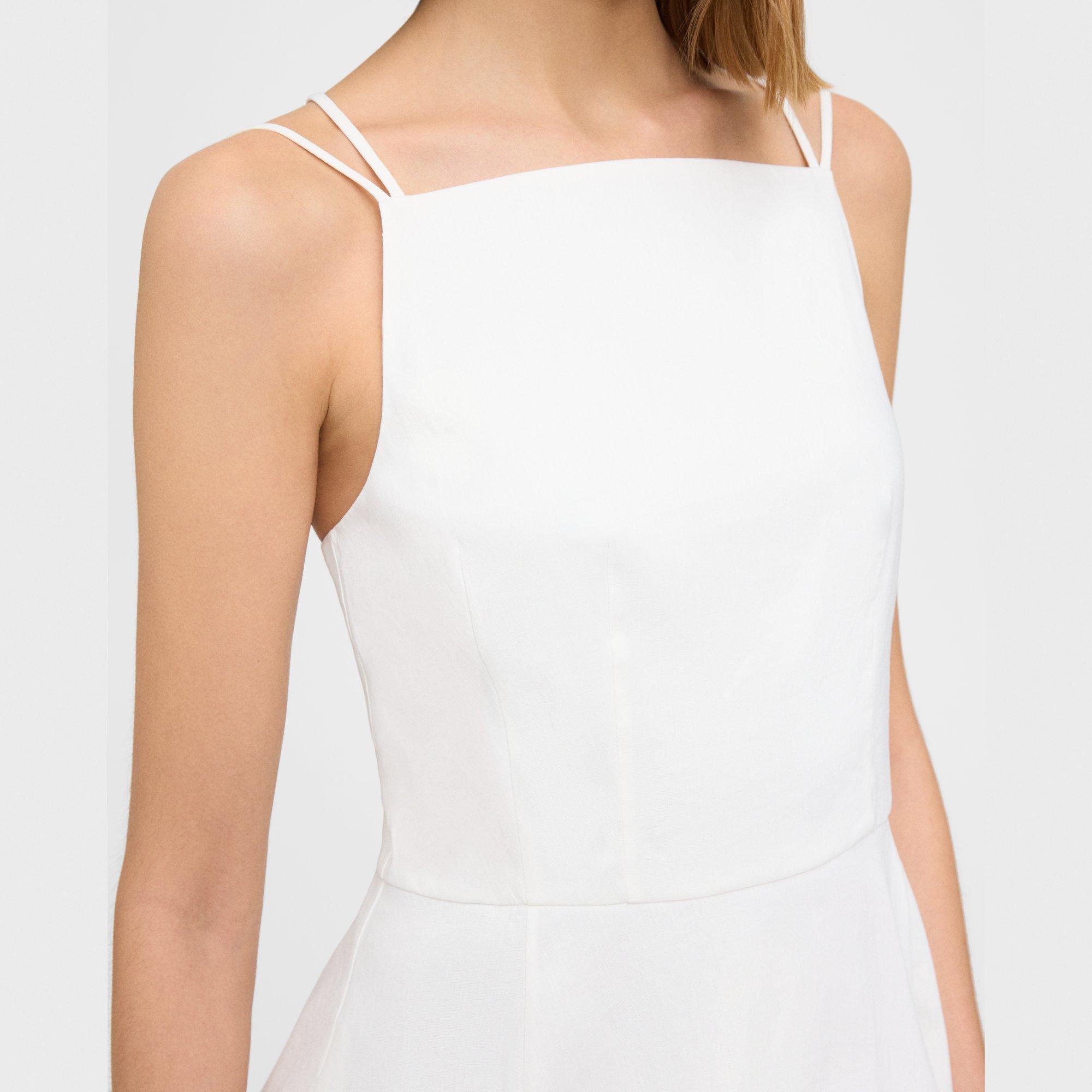 Square Neck Dress in Good Cotton