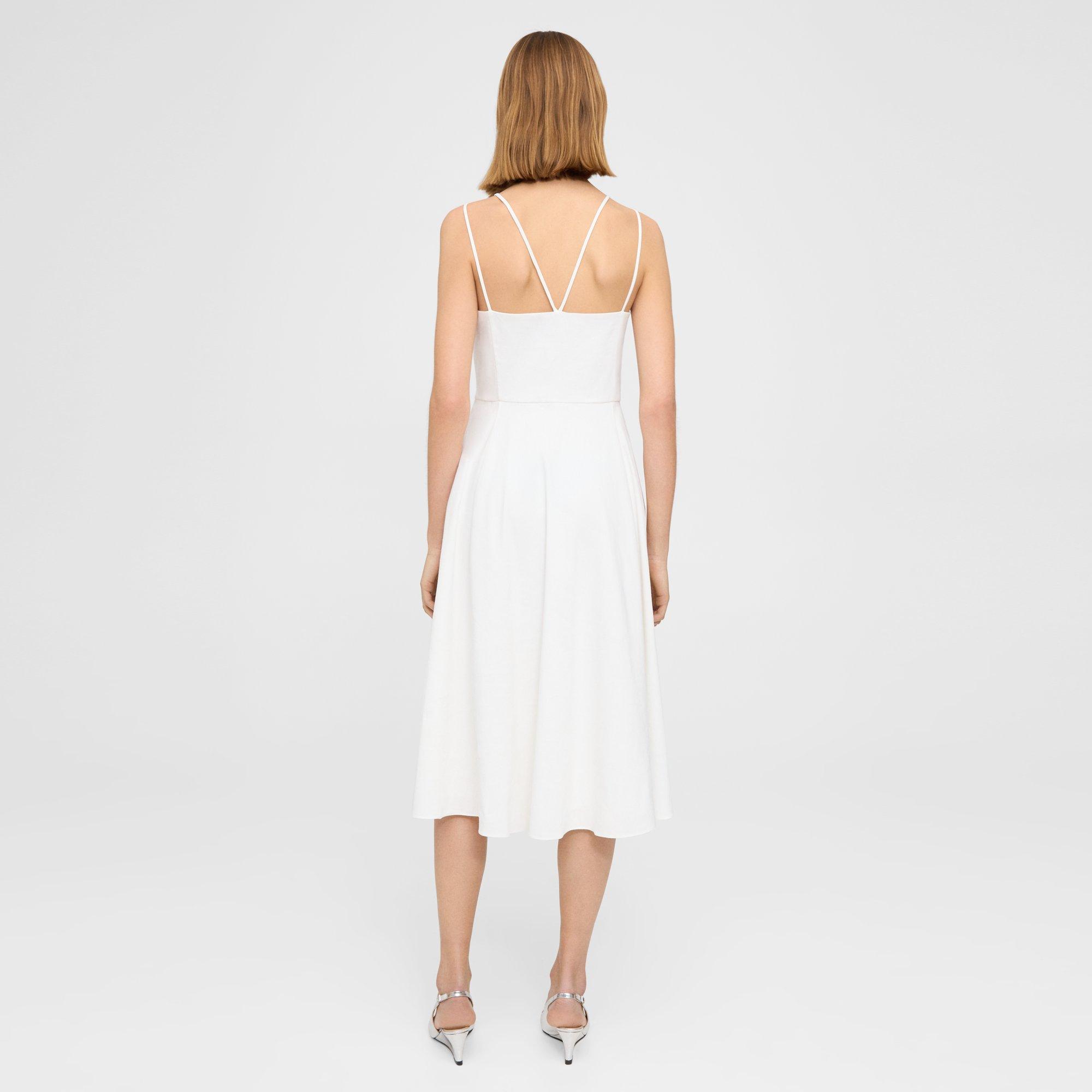 Square Neck Dress in Good Cotton