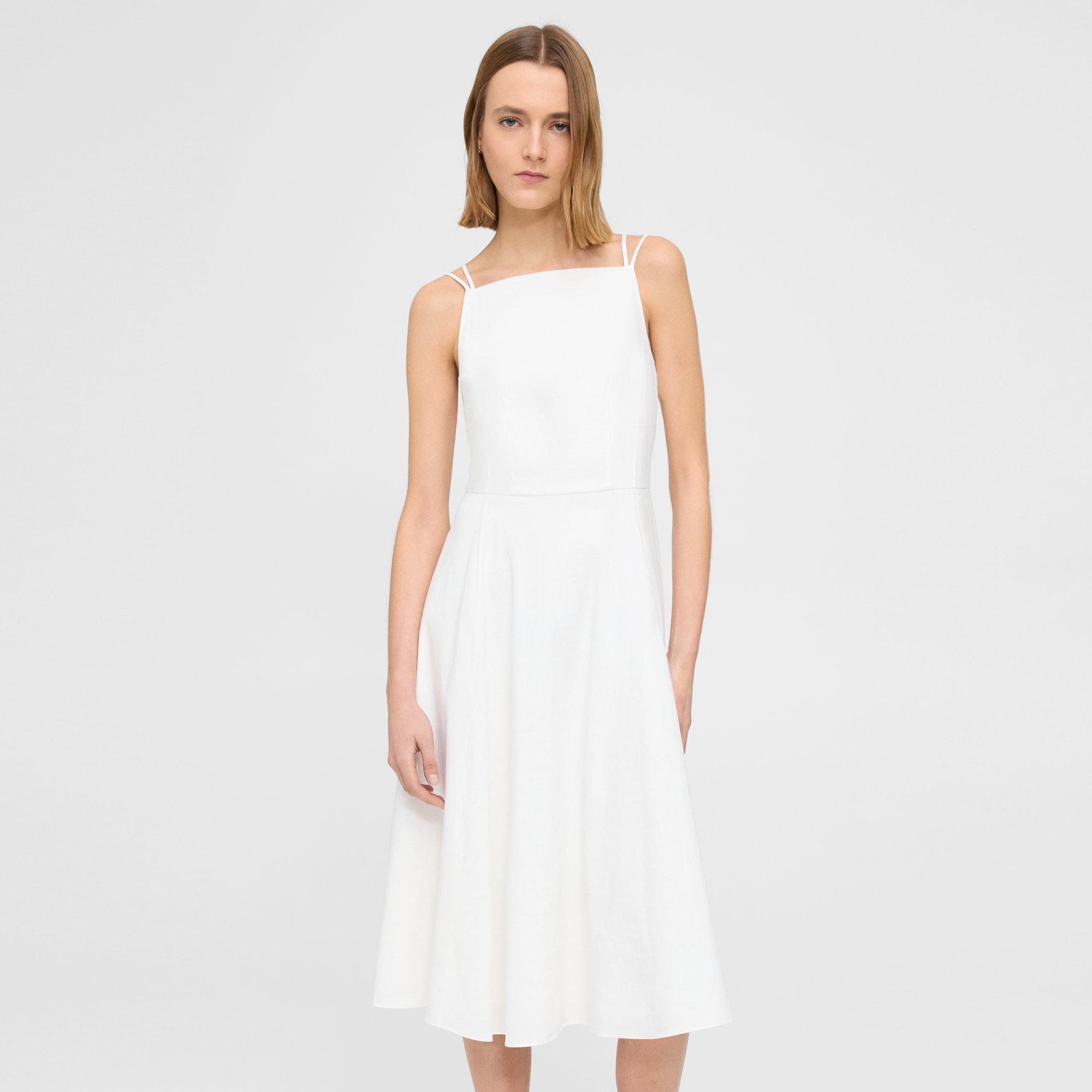 Square Neck Dress in Good Cotton