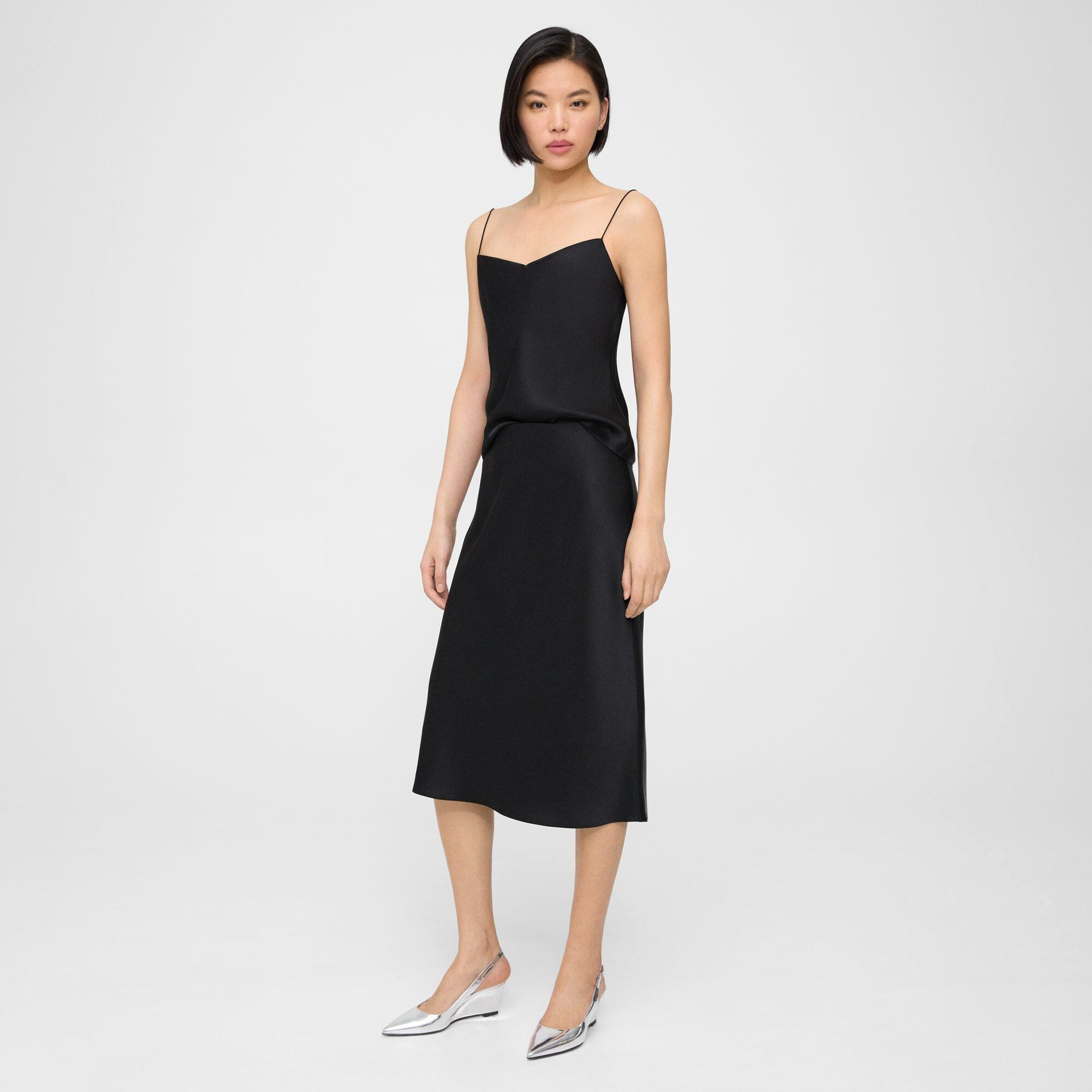 Satin Slip Skirt | Theory