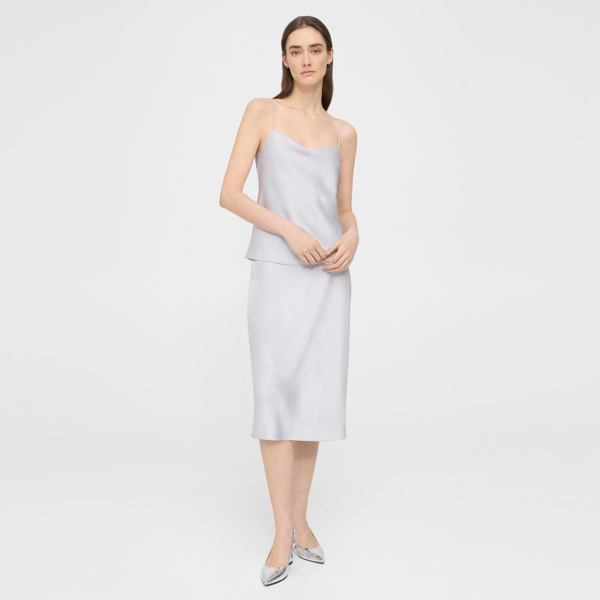 Draped Camisole in Satin
