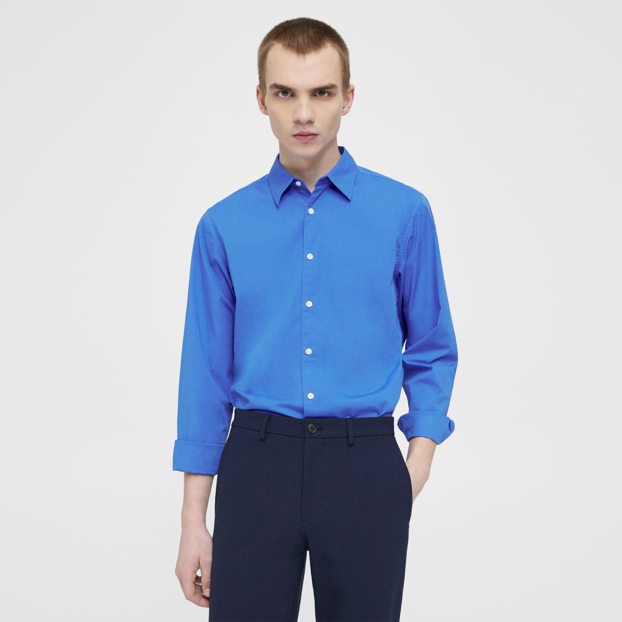 Theory Irving Shirt in Cotton