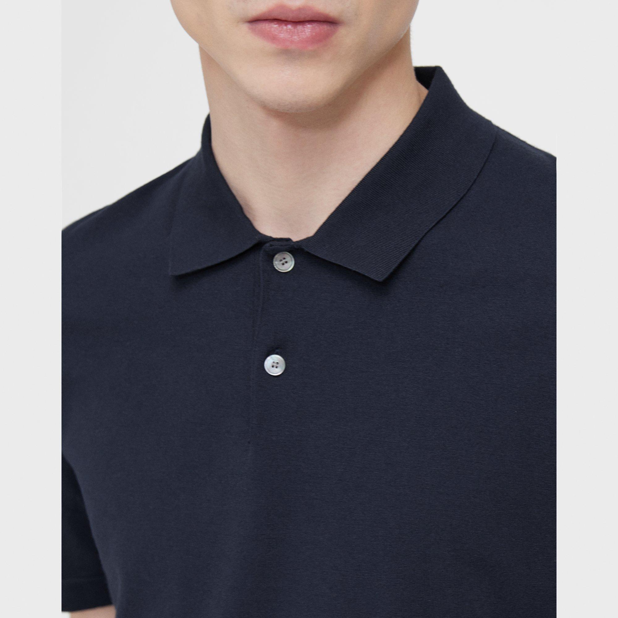 Blue Fine Bilen Goris Polo Shirt | Theory