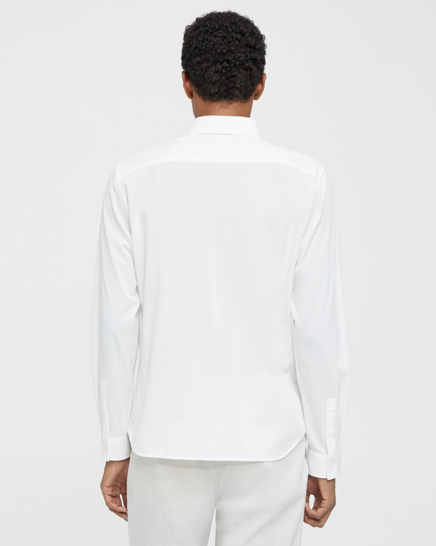 Alfred Shirt in Structured Piqué