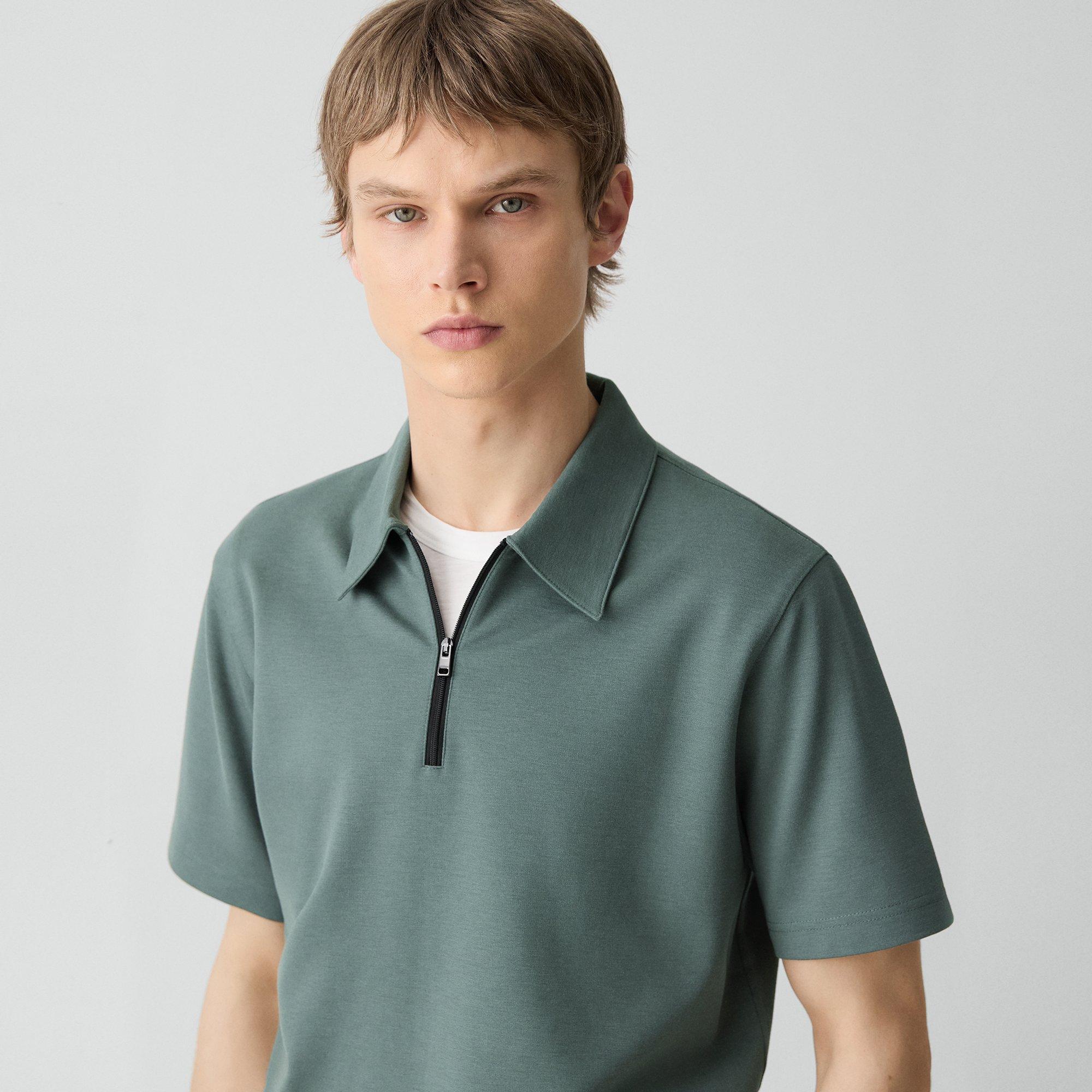 Ryder Quarter-Zip Polo in Relay Jersey