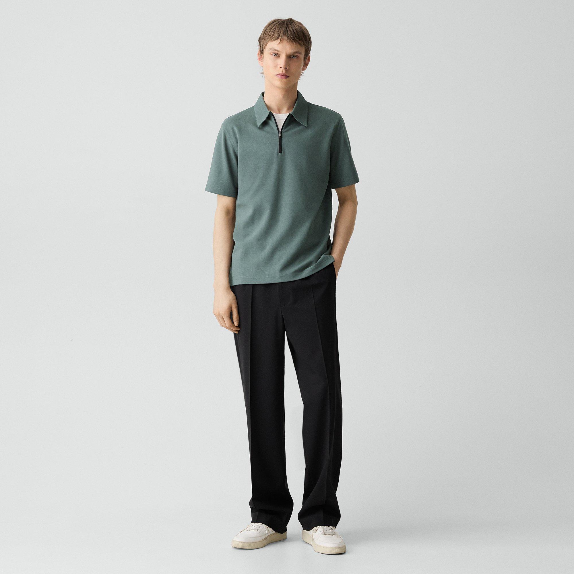 Ryder Quarter-Zip Polo in Relay Jersey