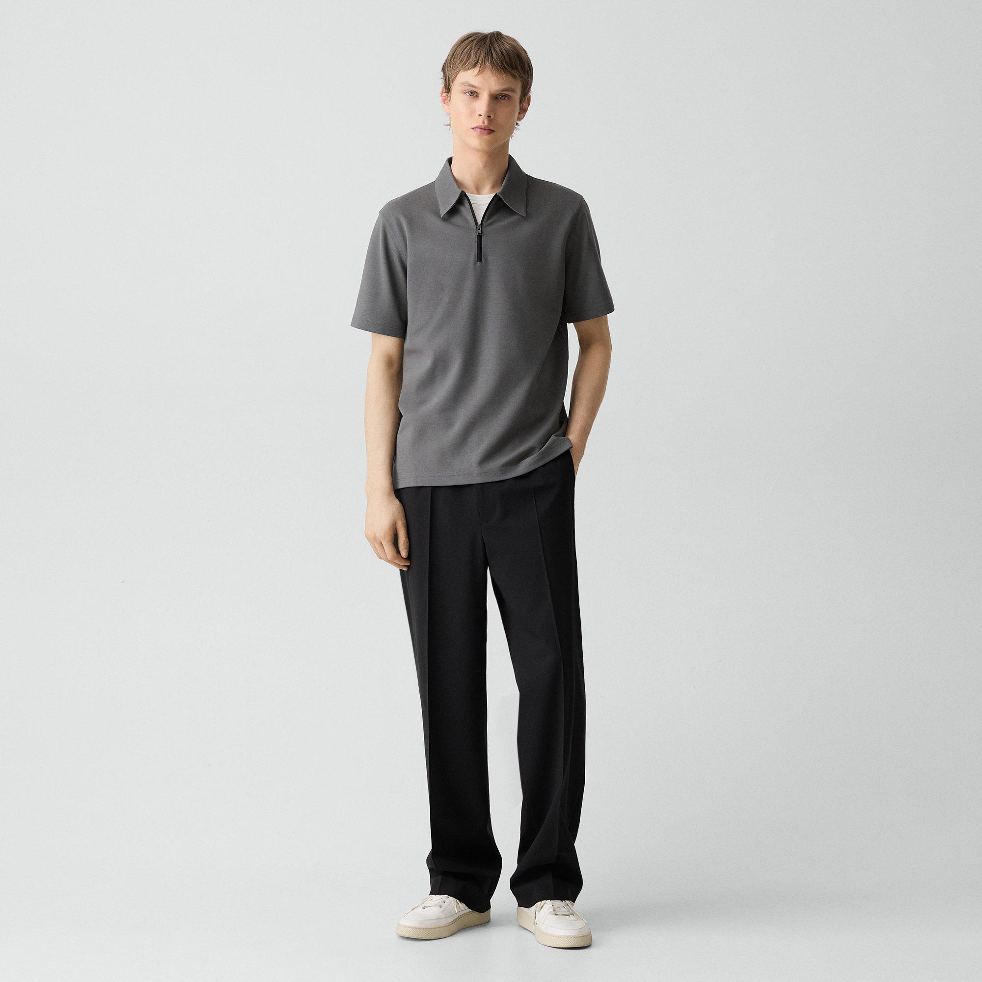 Ryder Quarter-Zip Polo in Relay Jersey