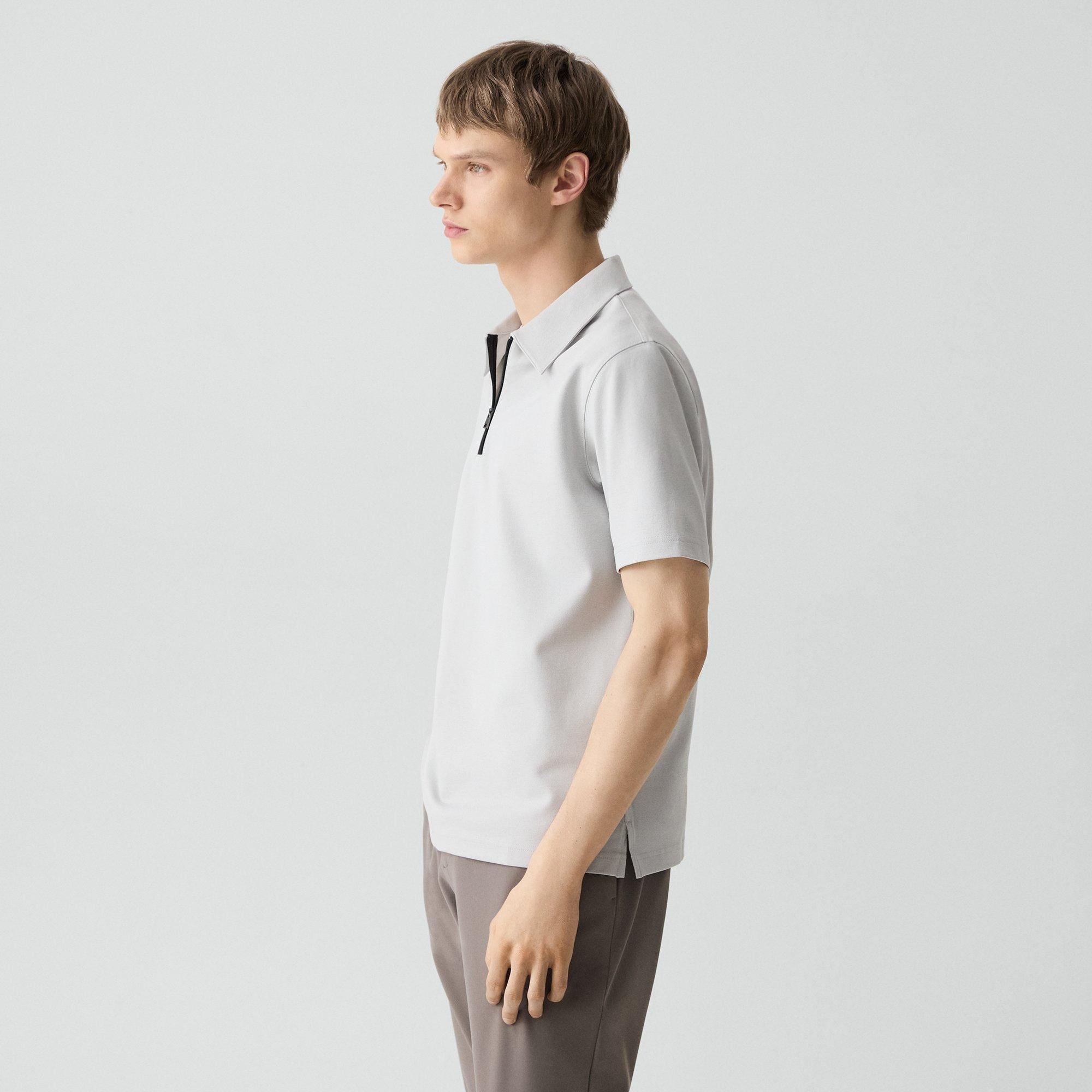 Ryder Quarter-Zip Polo in Relay Jersey