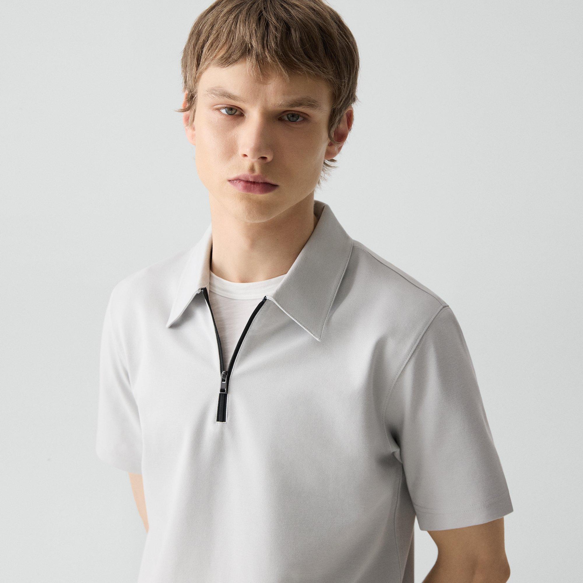 Ryder Quarter-Zip Polo in Relay Jersey