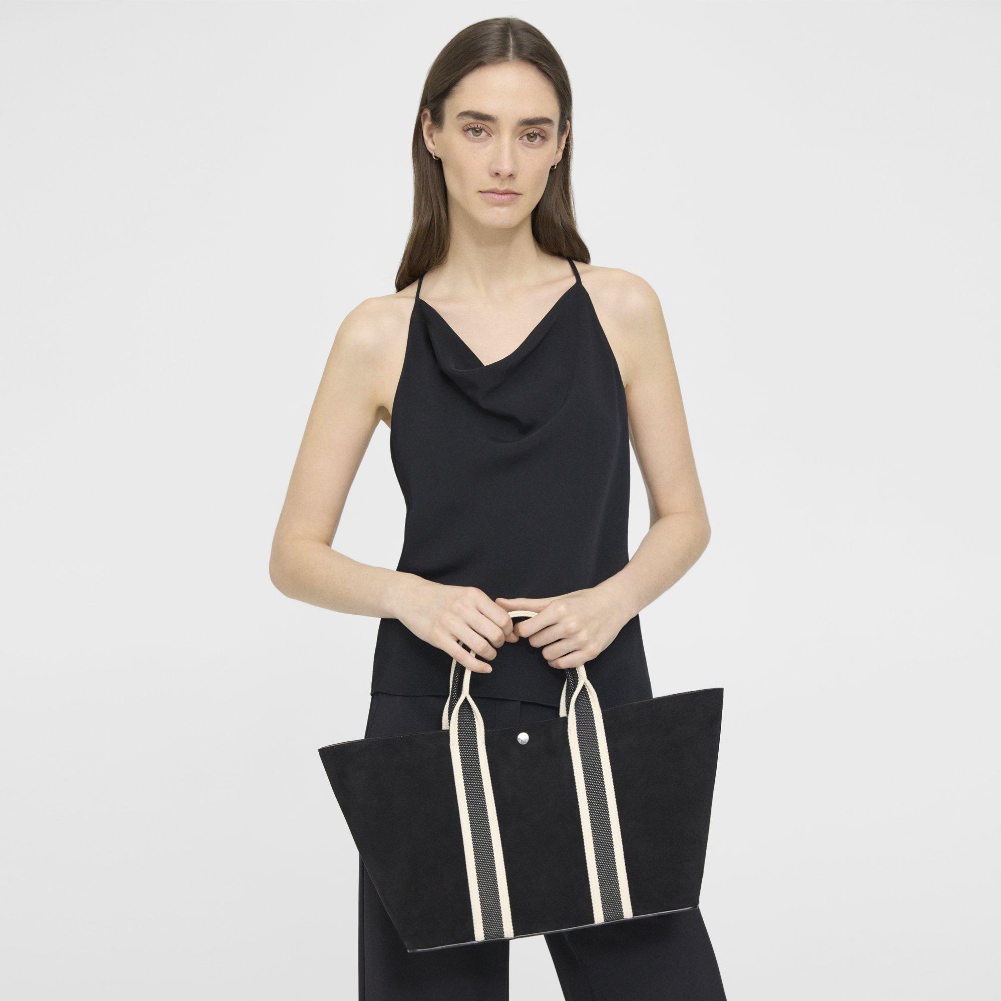 Theory Day Tote Bag in Suede