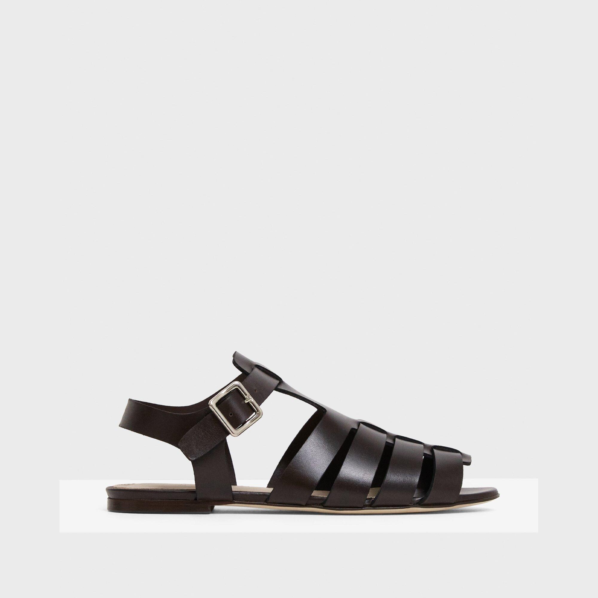 Fisherman Sandal in Leather