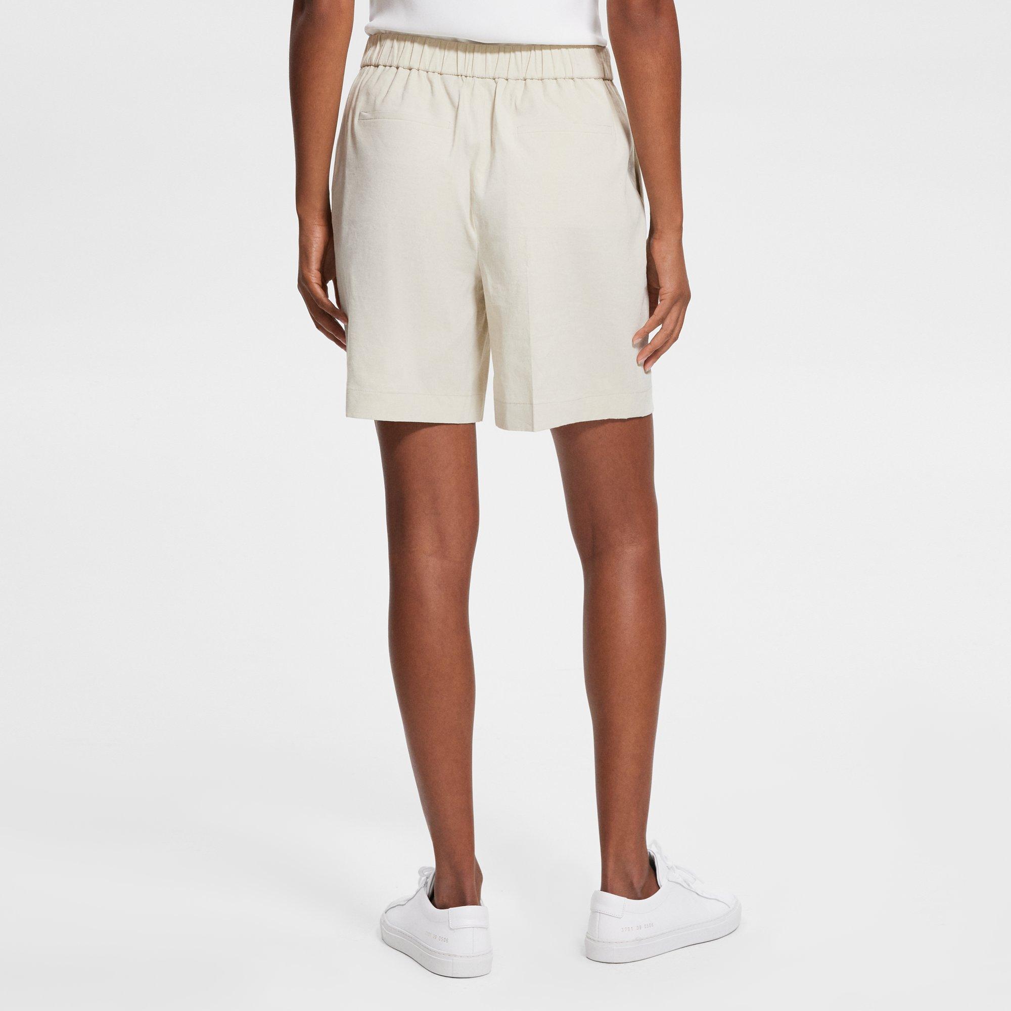 Mini Pull-On Short in Good Linen