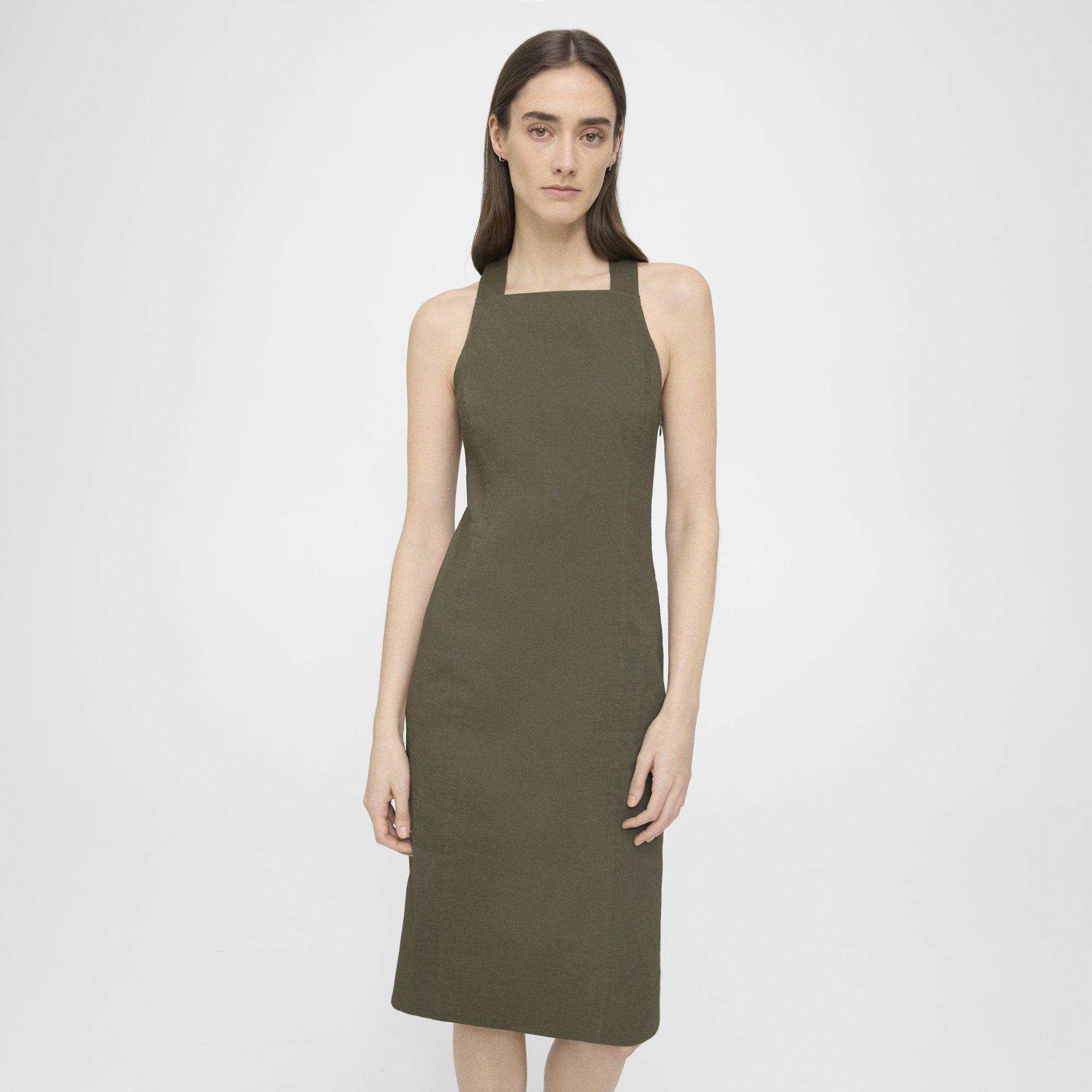 Racerback Dress in Good Linen