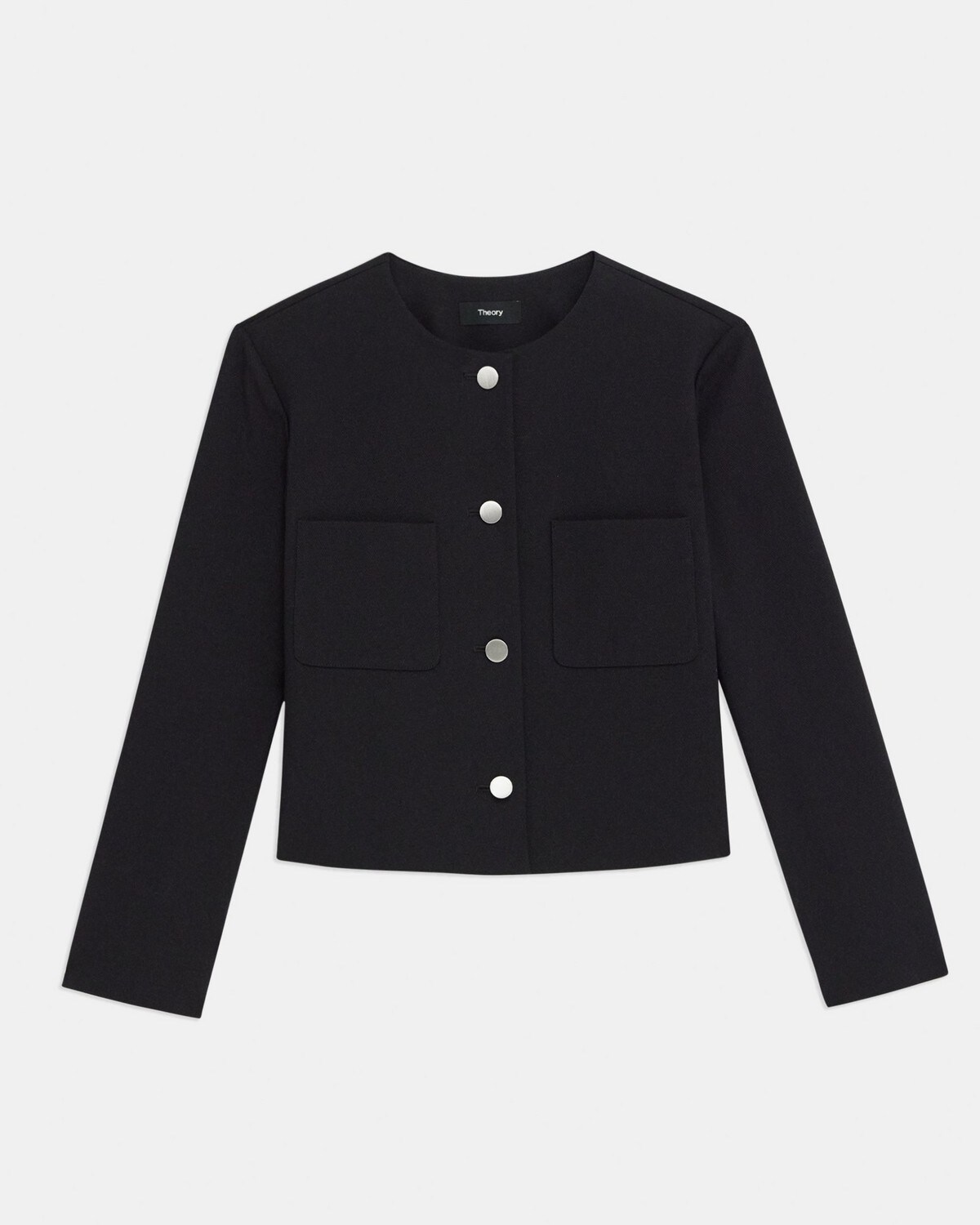 Cropped Jacket in Neoteric Twill