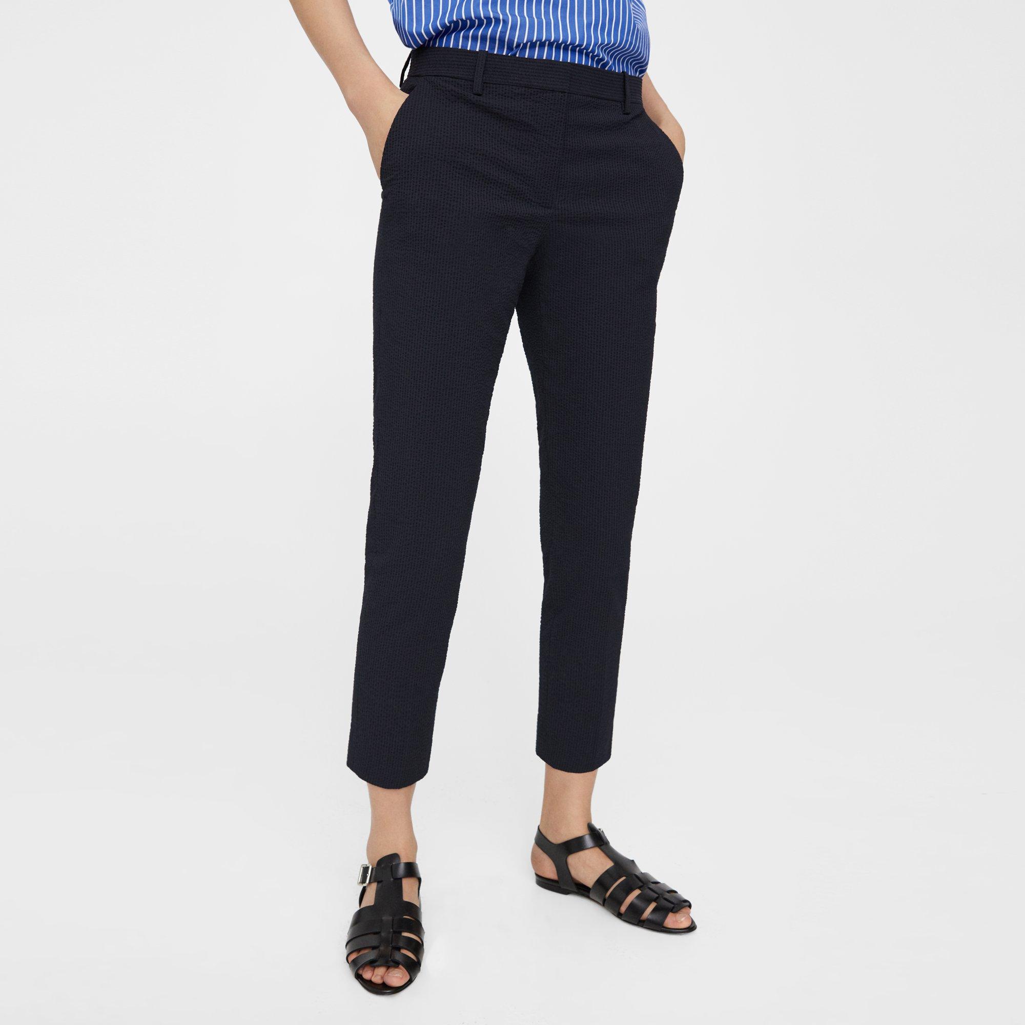 Treeca Pant in Seersucker